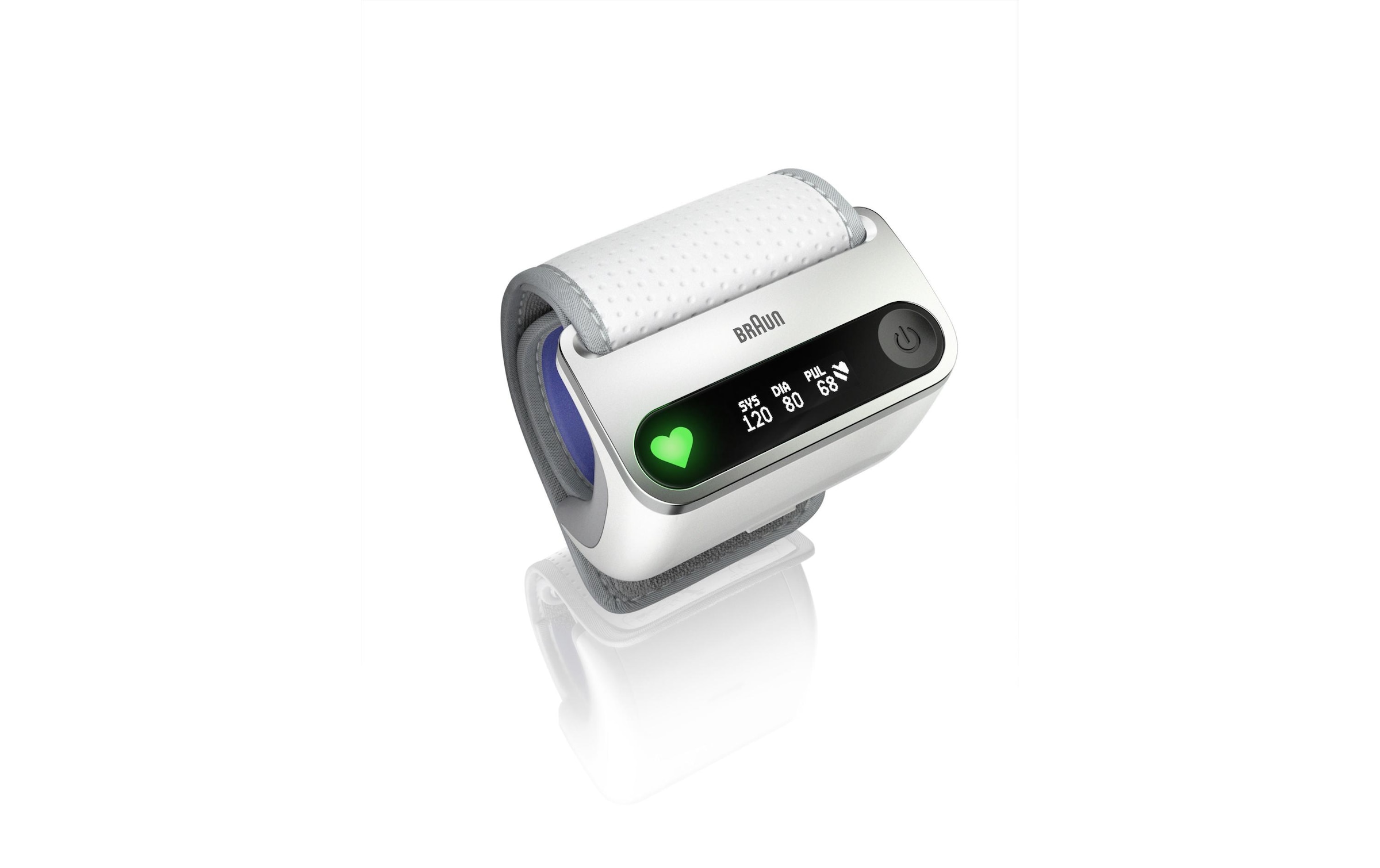 Braun Handgelenk-Blutdruckmessgerät »iCheck 7«, Abschaltautomatik, Arrhythmie-Erkennung, Messergebnis-Einstufung