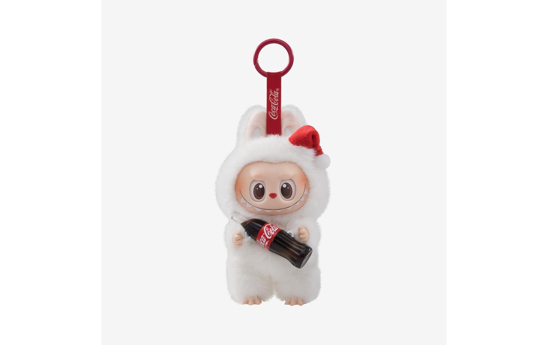 nicht definiert Plüschfigur »Pop Mart Plüsch-Anhänger Labubu Coca Cola Blind Box, 17 cm«