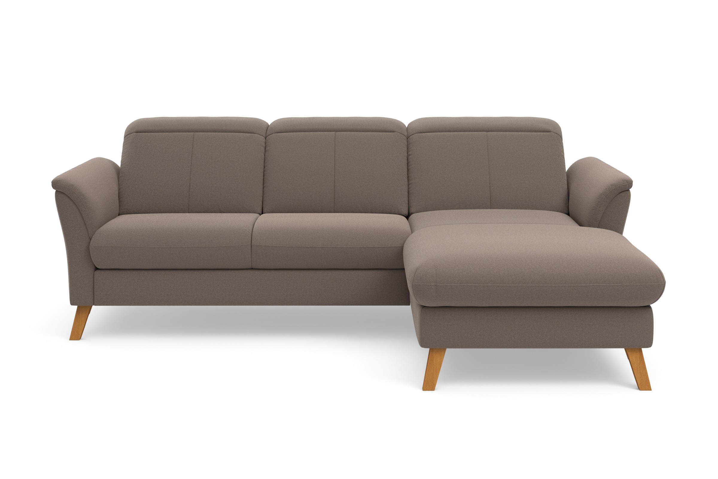 sit&more Ecksofa "Romero L-Form" wahlweise mit oder ohne Relax-Funktion, Bettfunktion, Bettkasten