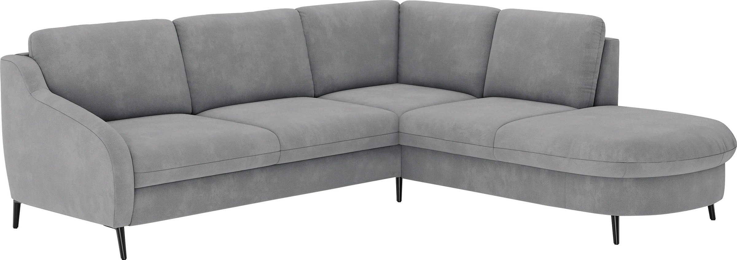 sit&more Ecksofa »Soul L-Form«, wahlweise mit Bettfunktion und Bettkasten oder Schubkasten