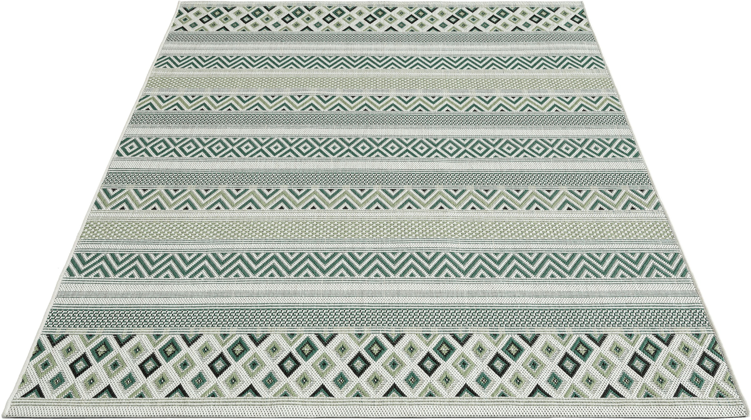 merinos Teppich »Machka 54046«, rechteckig, robuster, pflegeleichter In-  und Outdoorteppich, Aussenbereich online bestellen | Jelmoli-Versand