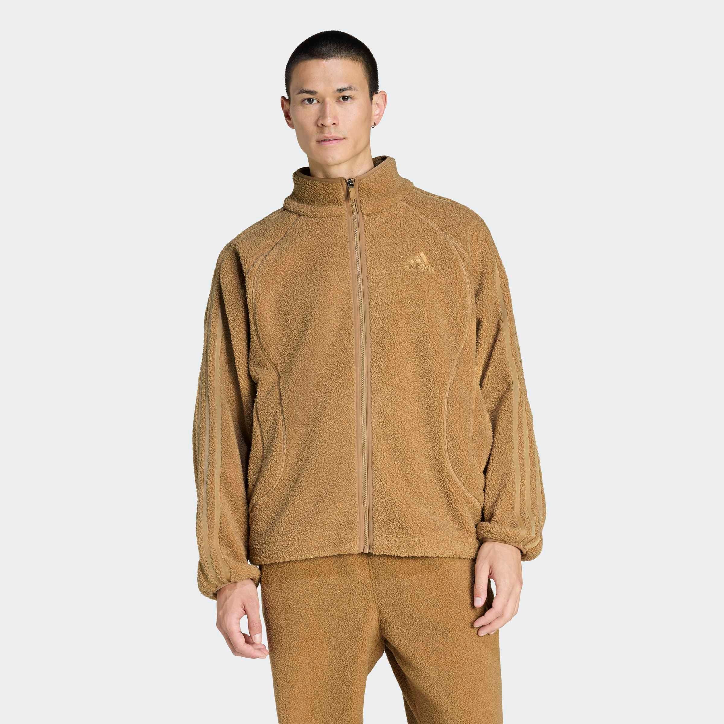 adidas Originals Trainingsjacke »TG BORG TT« für Erwachsene, lockere Passform, mit Stehkragen