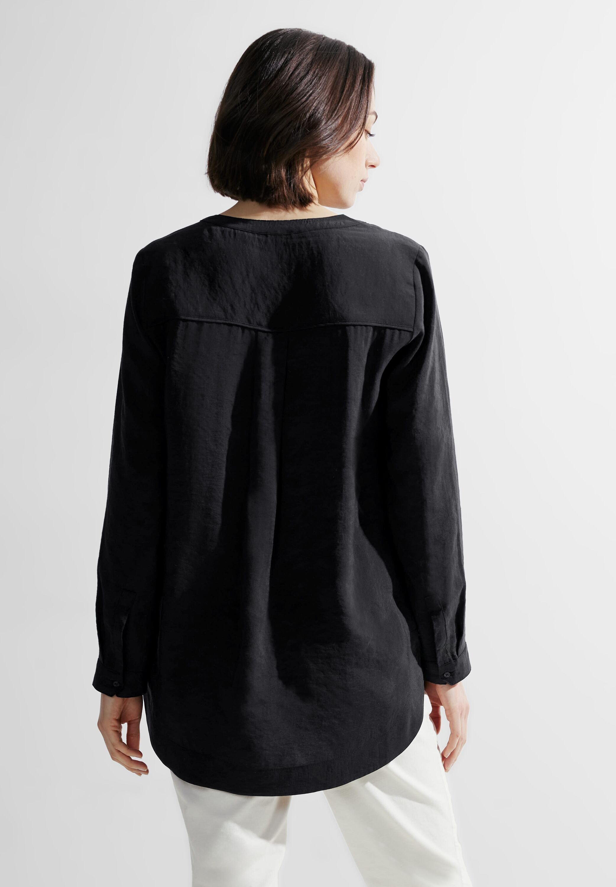 Cecil Longbluse »Solid Longstyle Blouse«