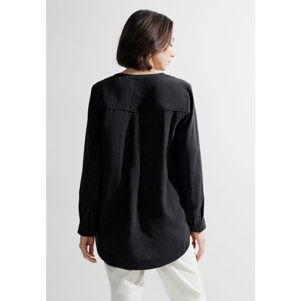 Cecil Longbluse »Solid Longstyle Blouse«