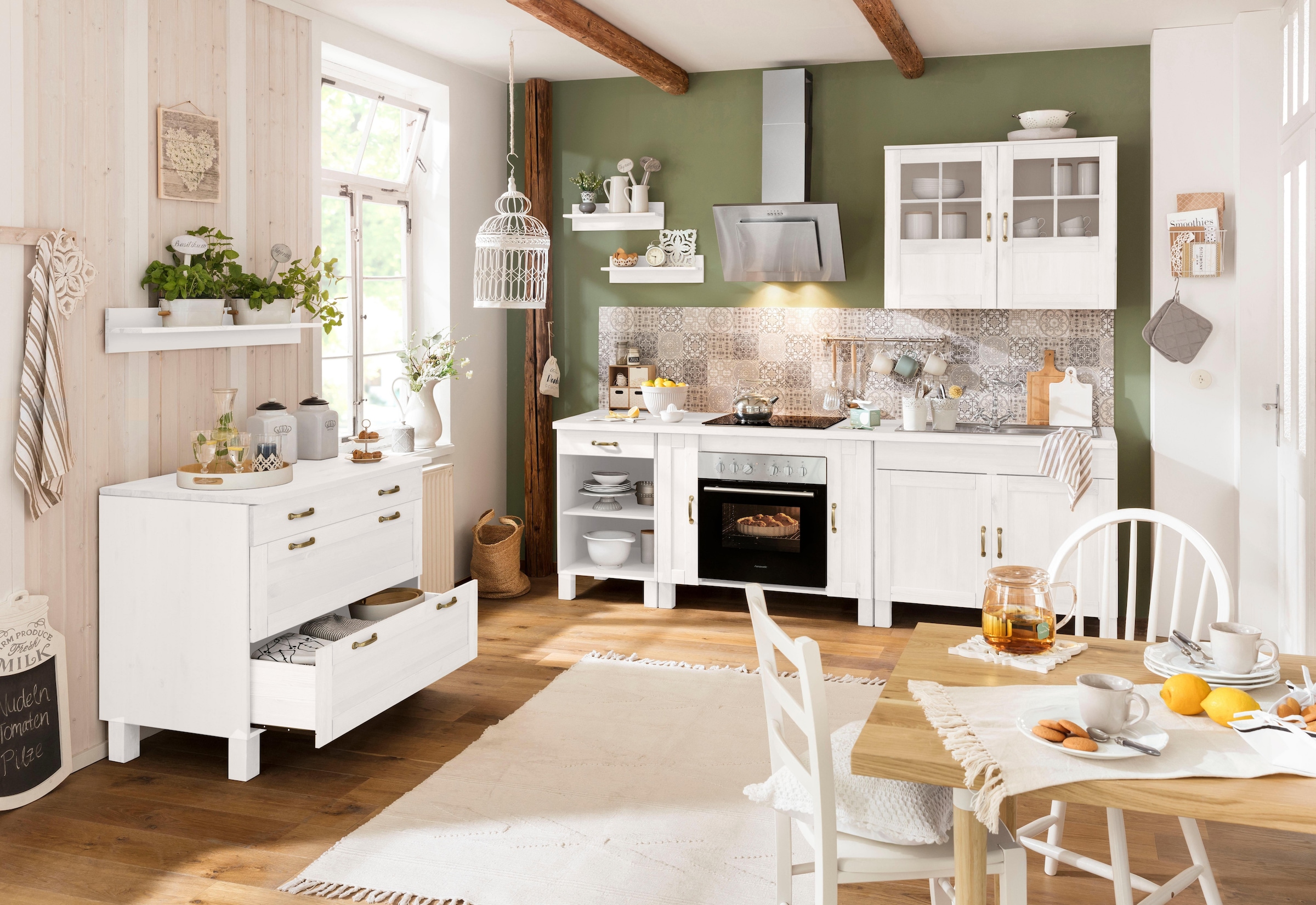 Home affaire Herdumbauschrank »Alby«, Breite 100 cm, 2 Fächer online  bestellen | Jelmoli-Versand