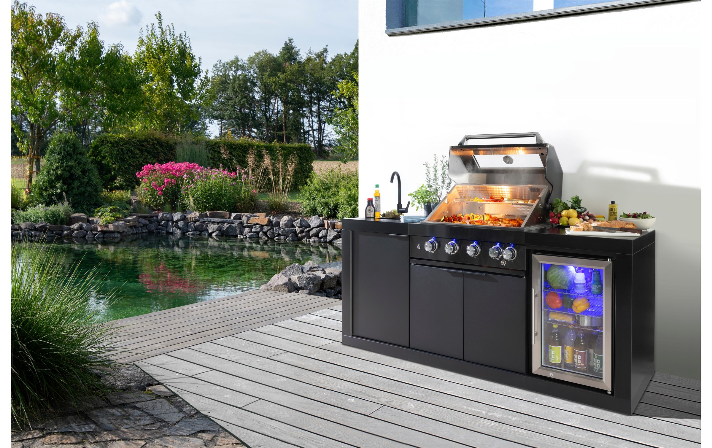 Buschbeck Gasgrill »Liverpool, 195 x 58 x 112 cm«