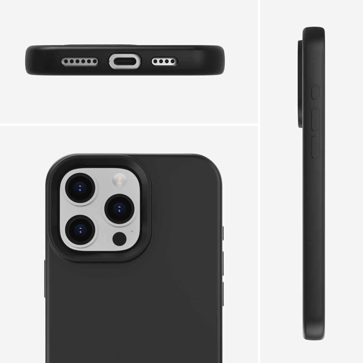 4smarts Handyhülle »Silikon Case Cupertino für Apple iPhone 16 Pro«, Backcover, Schutzhülle, Handyschutzhülle, Case, Schutzcase, stossfest