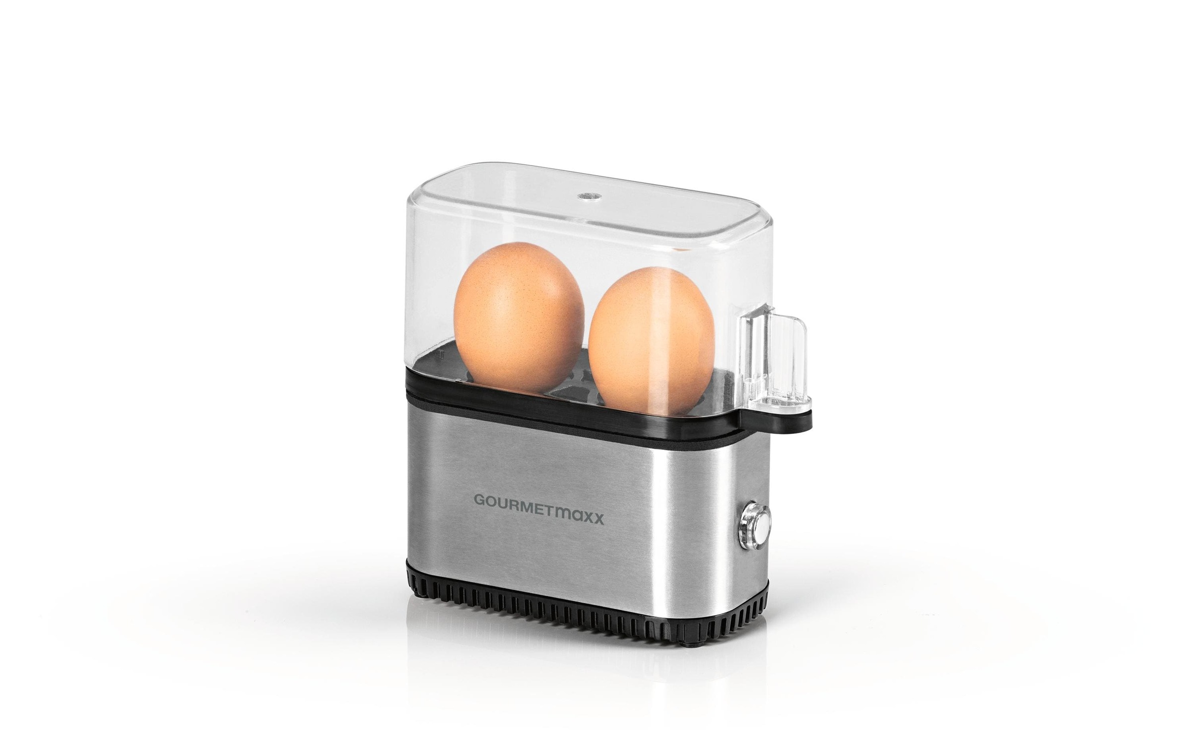 GOURMETmaxx Eierkocher »Kompakt 2.0 Silber, 2 Eier«, 200 W