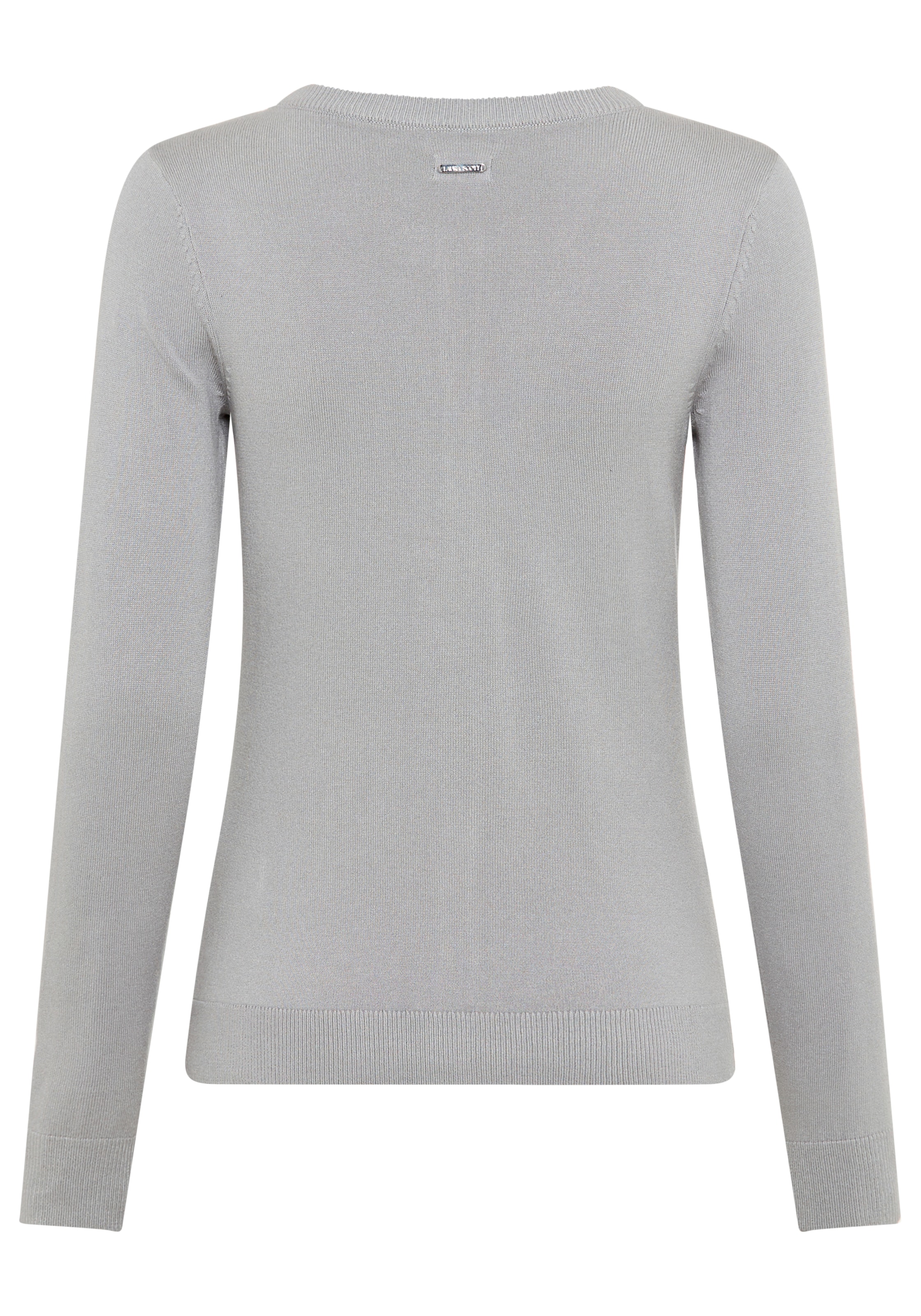 Laura Scott Strickjacke, in Basic Fit mit Rundhals und Knopfleiste