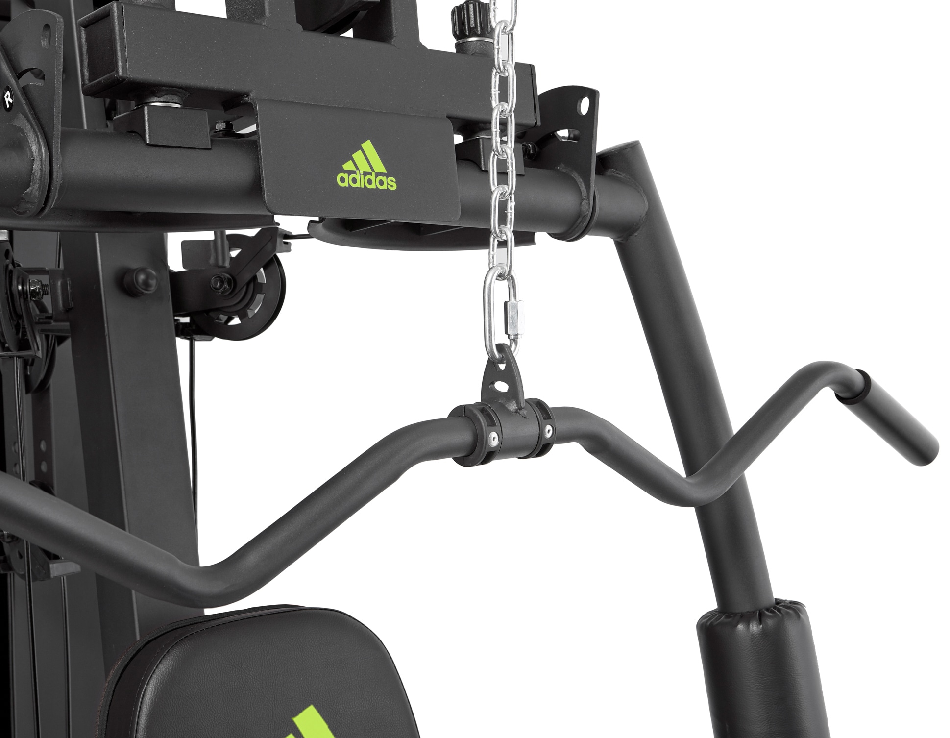 adidas Performance Kraftstation »Home Gym«, 15 Gewichtsblöcke, (Butterflystange, Latzug, Ruderfunktion und mehr), multifunktionale Fitnessstation, max. Trainingsgewicht 99,73 kg