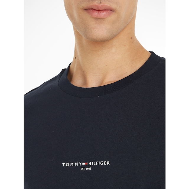 Tommy Hilfiger T-Shirt »TOMMY LOGO TIPPED TEE« online kaufen |  Jelmoli-Versand