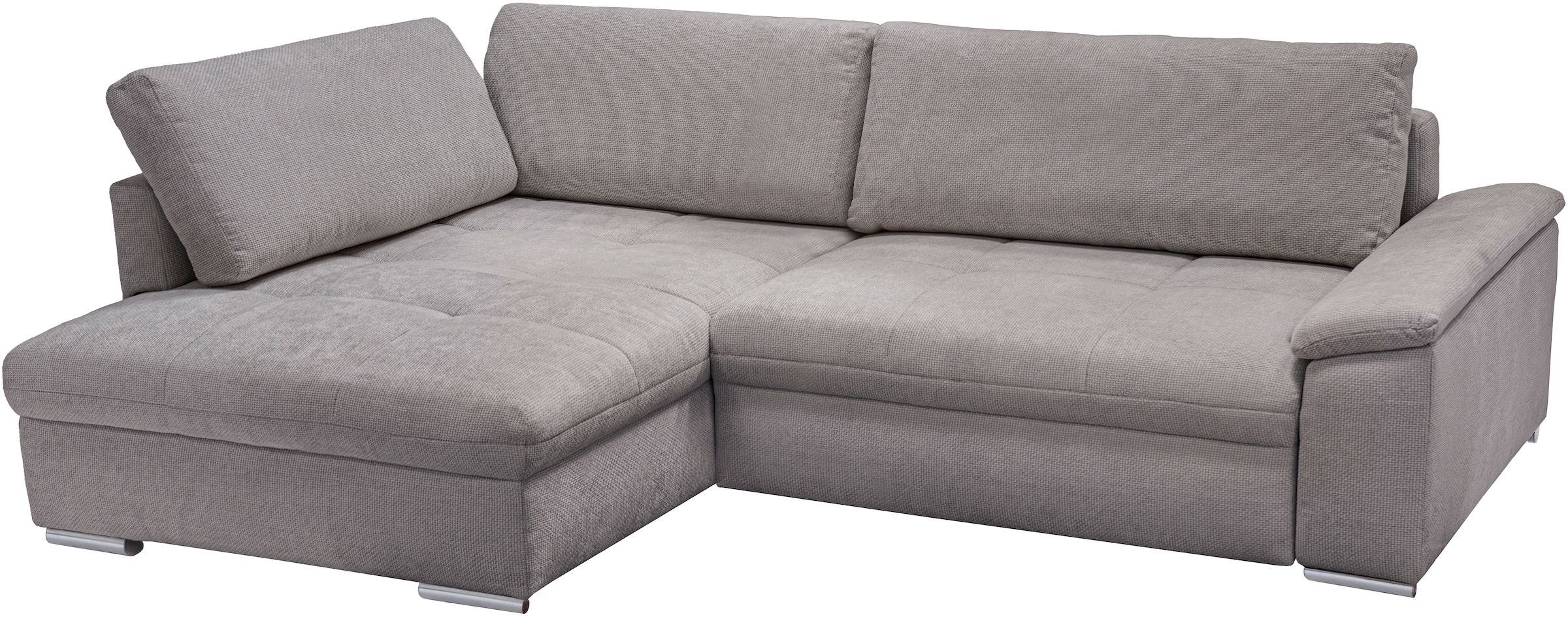 exxpo - sofa fashion Ecksofa »Casa Grande inkl. Bettfunktion, Bettkasten, OTTOs Choice, bequem«, L-Form, guter Sitzkomfort, grosse Liegefläche