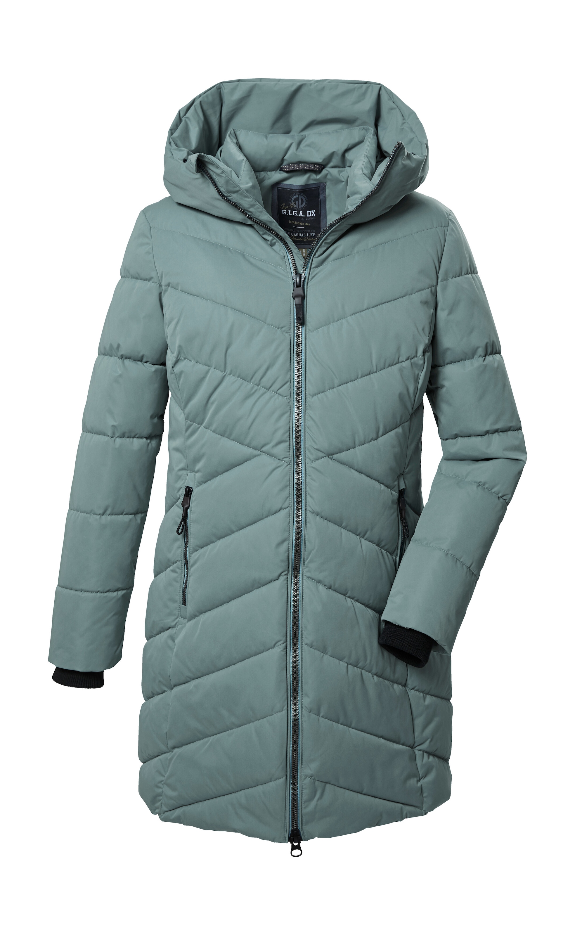 G.I.G.A. DX by killtec Steppmantel »GW 17 WMN QLTD PRK« Schmaler, wasserabweisender Damenparka mit 8.000 mm Wassersäule
