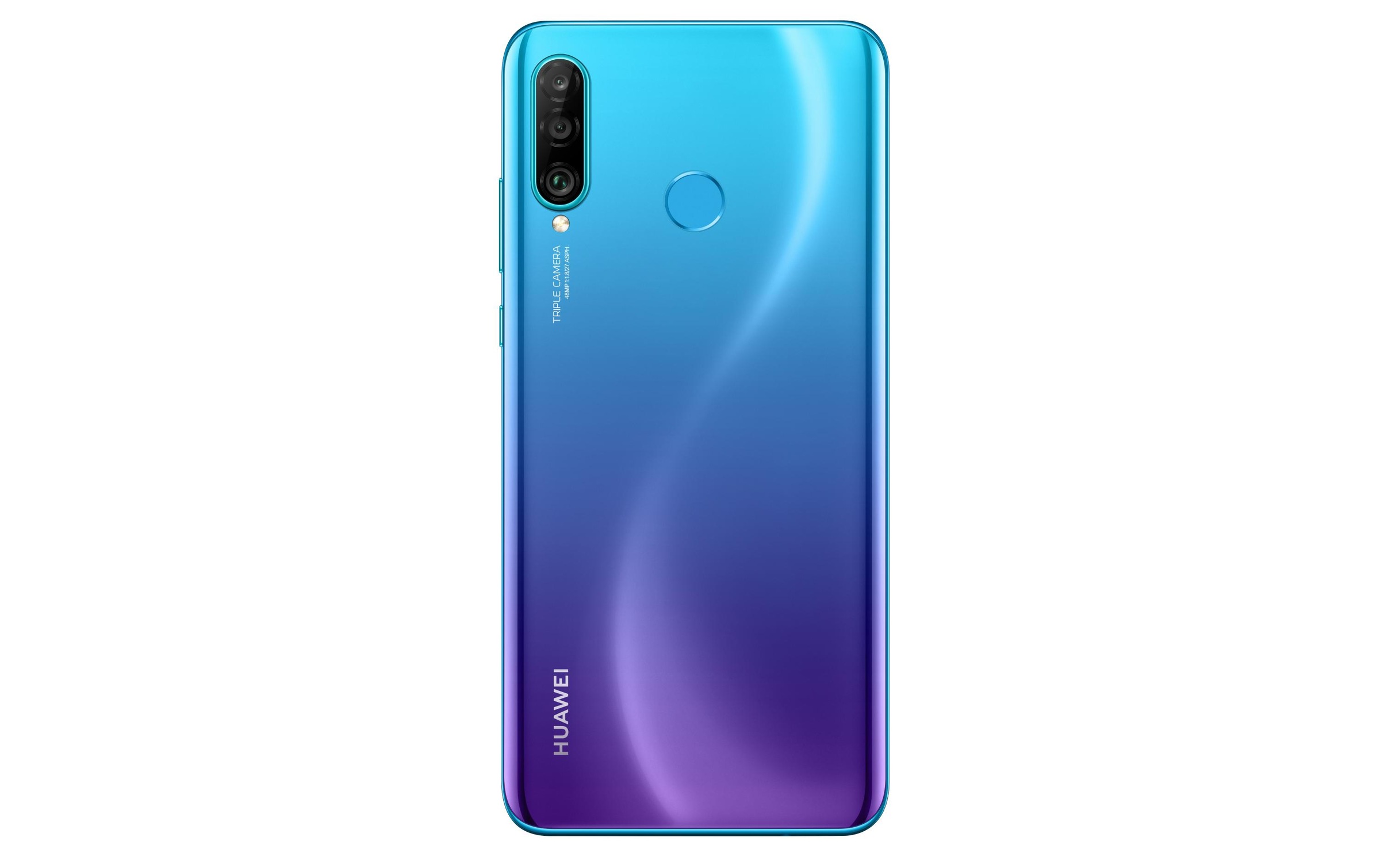 Huawei Smartphone »P30 Lite«, Blau/violett/peacock blue