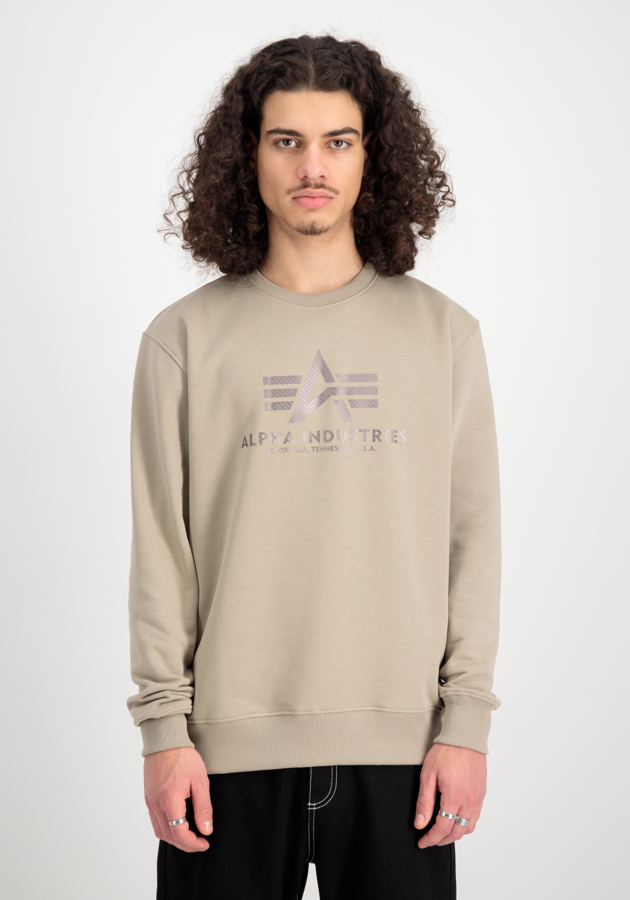Alpha Industries Sweater »Basic Sweatshirt Carbon«