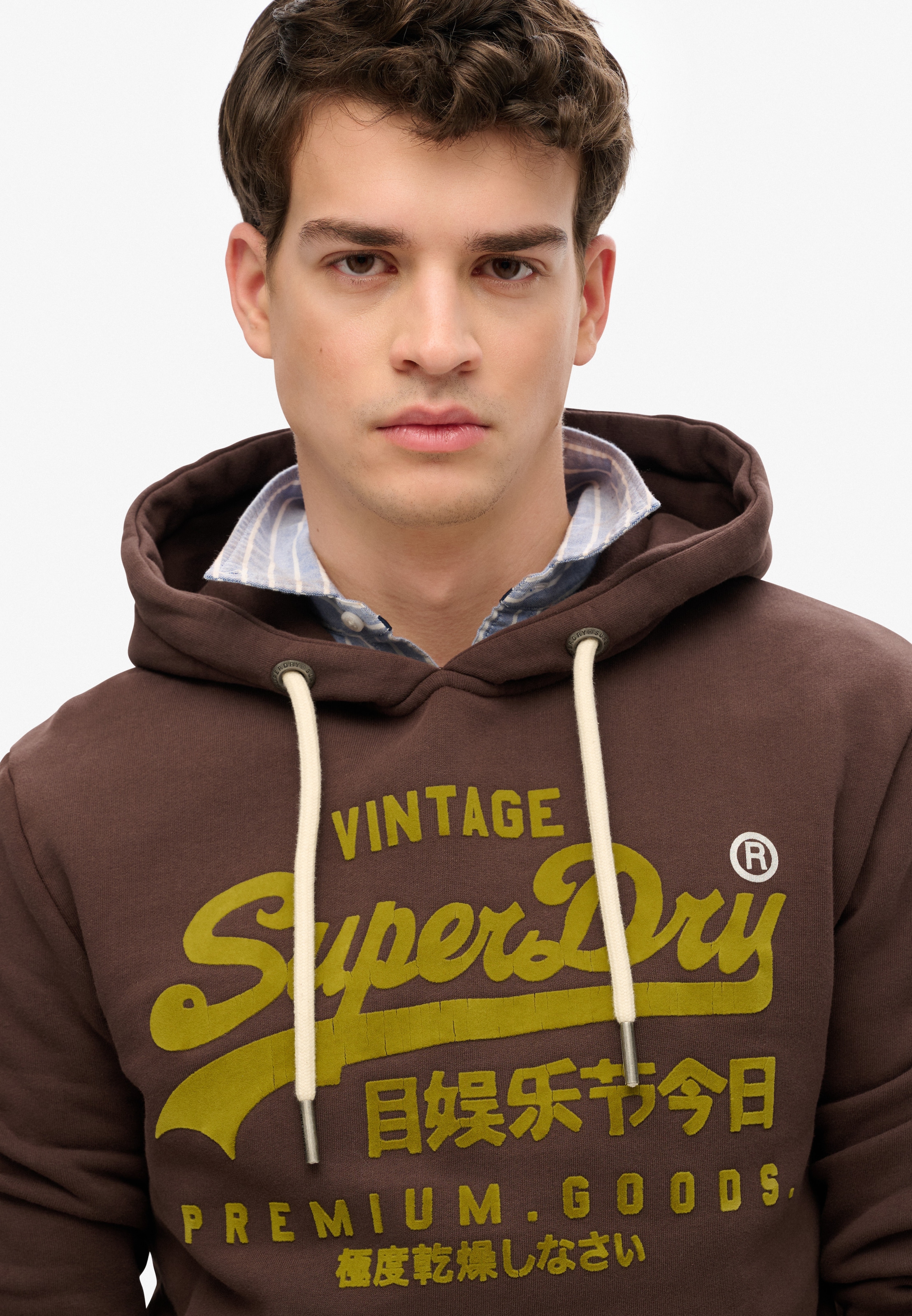 Superdry Kapuzensweatshirt »VL TONAL RELAXED HOOD«