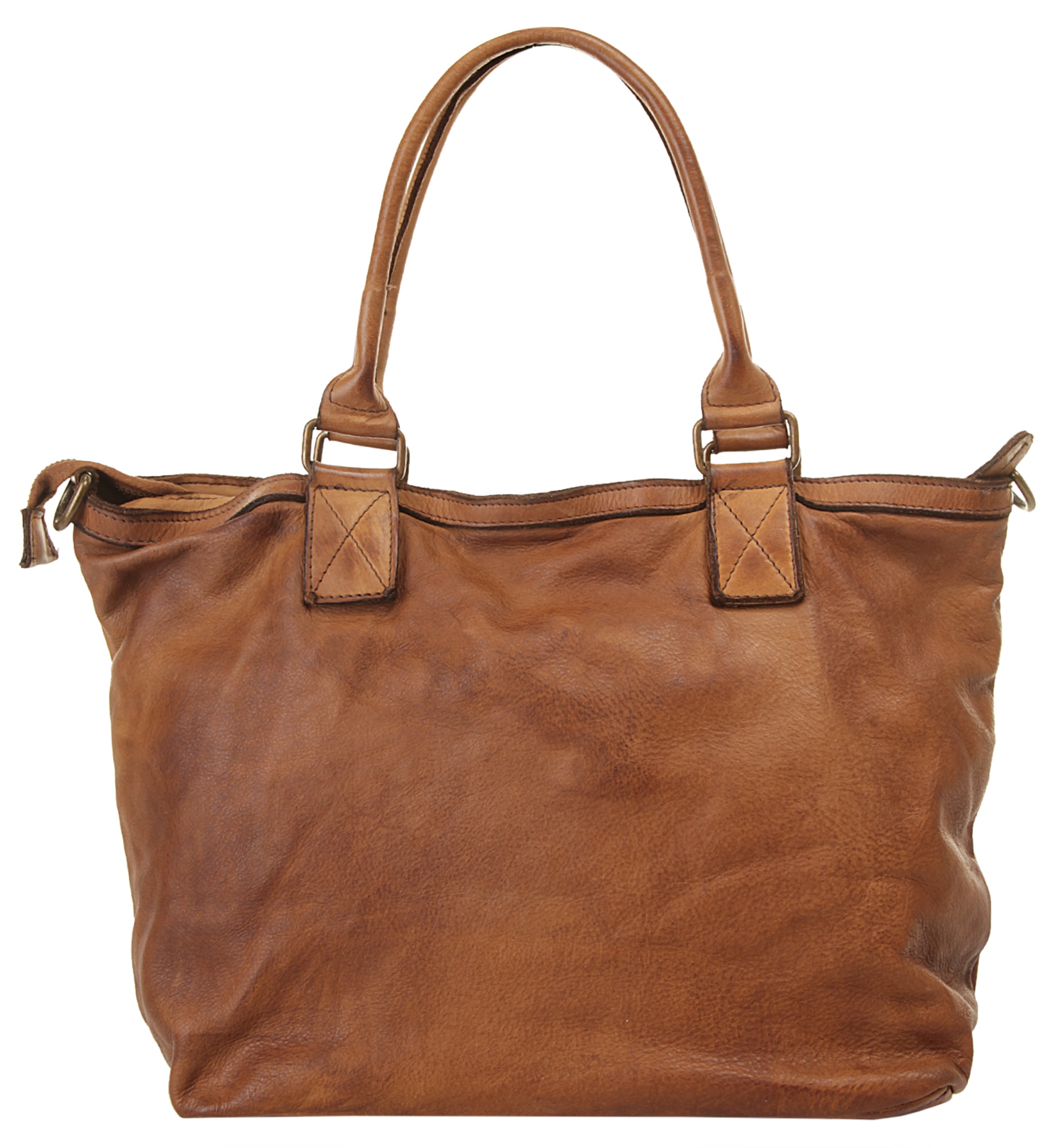 Samantha Look Shopper, echt Leder, Made in Italy