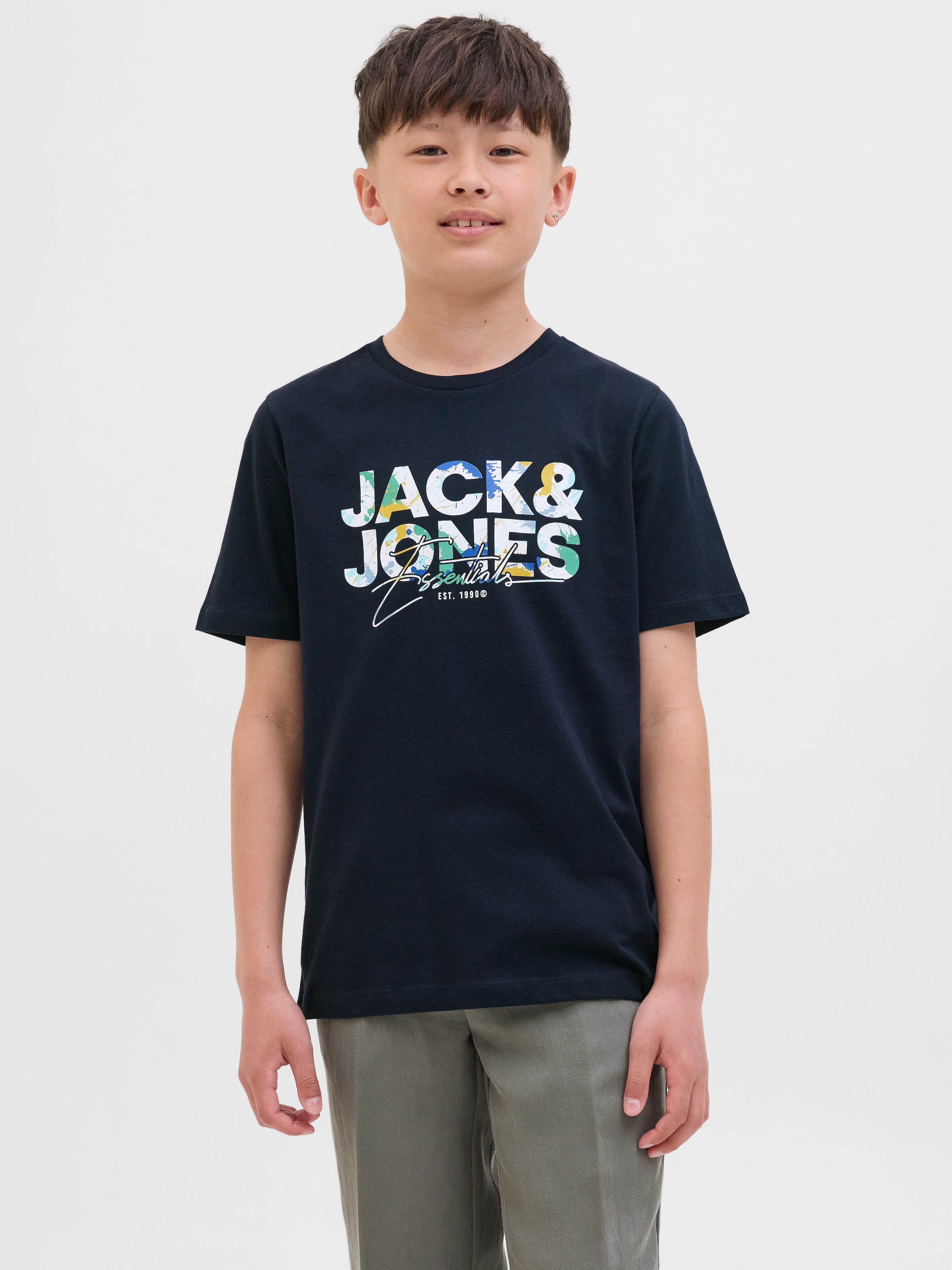 Jack & Jones Junior T-Shirt »JJGEPLAS TEE SS CREW NECK JNR«