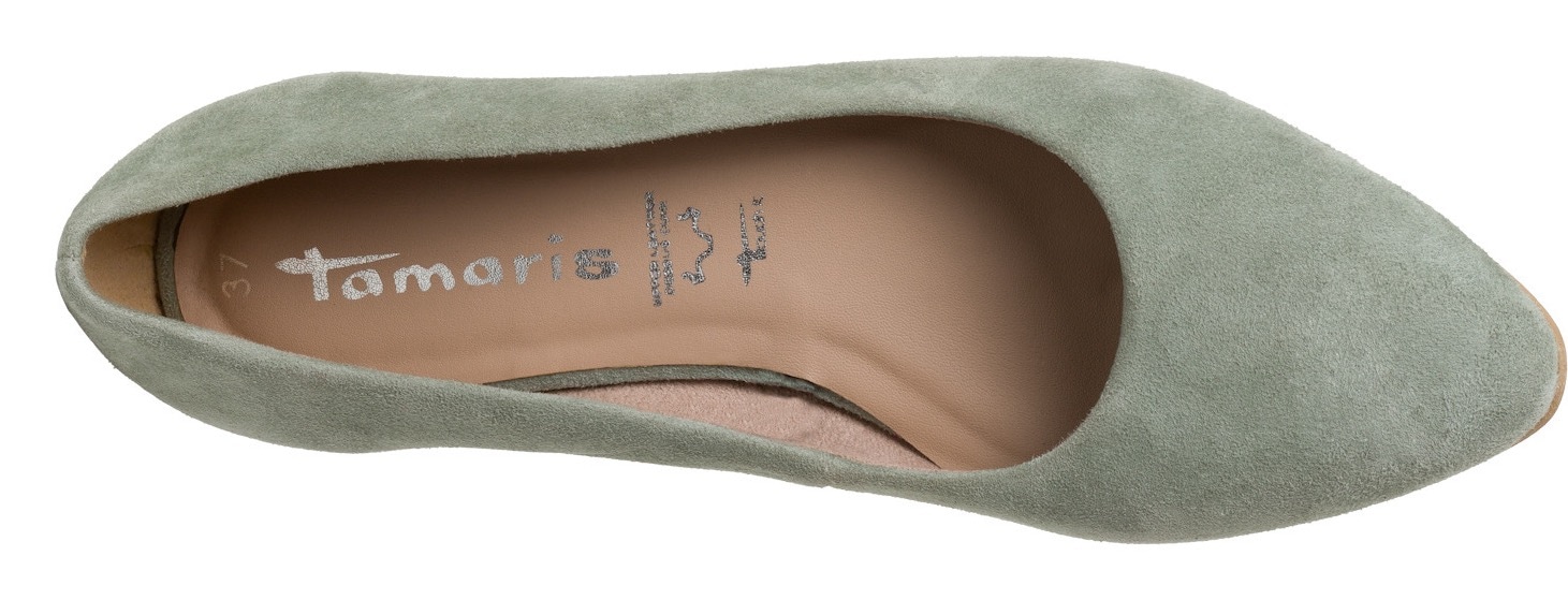 Tamaris Ballerina, Flats, Business Schuh mit TOUCH-IT Ausstattung, schmale Form