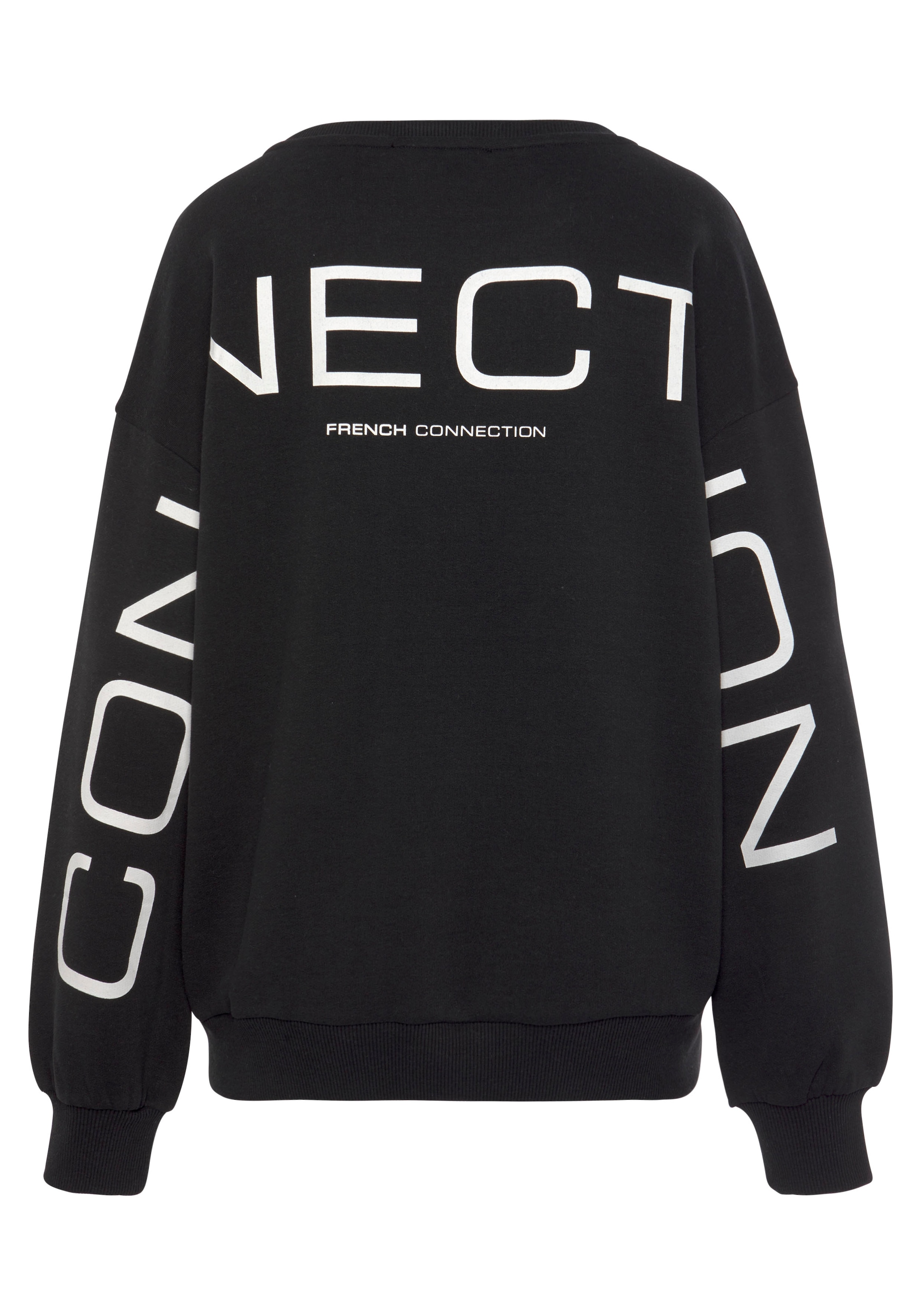 French Connection Sweatshirt »-Langarmshirt«, (1 tlg.), mit Schriftzug auf dem Rücken