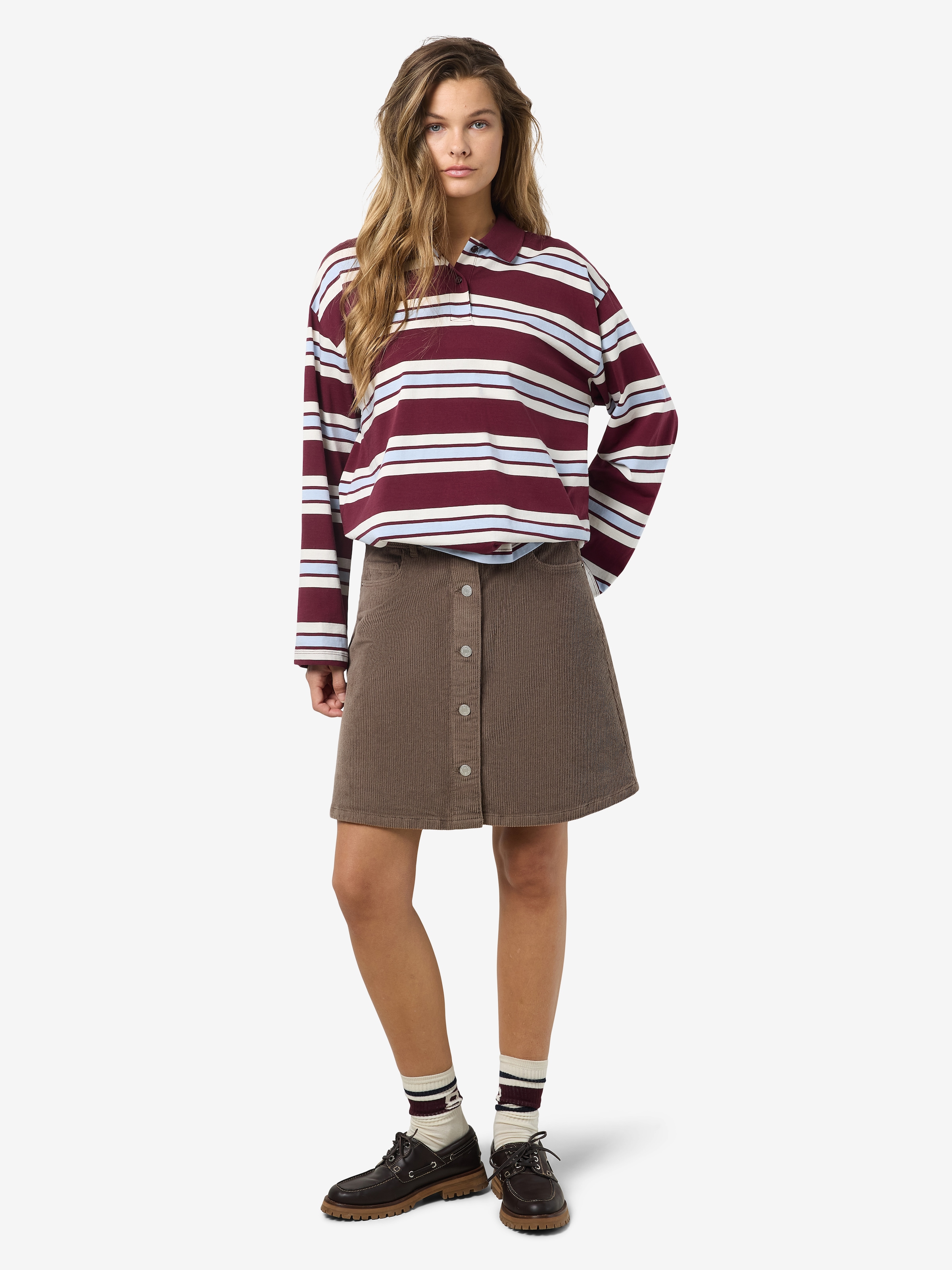 Noisy may Cordrock »NMRONNIE NW A SHAPE SKIRT CORDUROY NOOS«