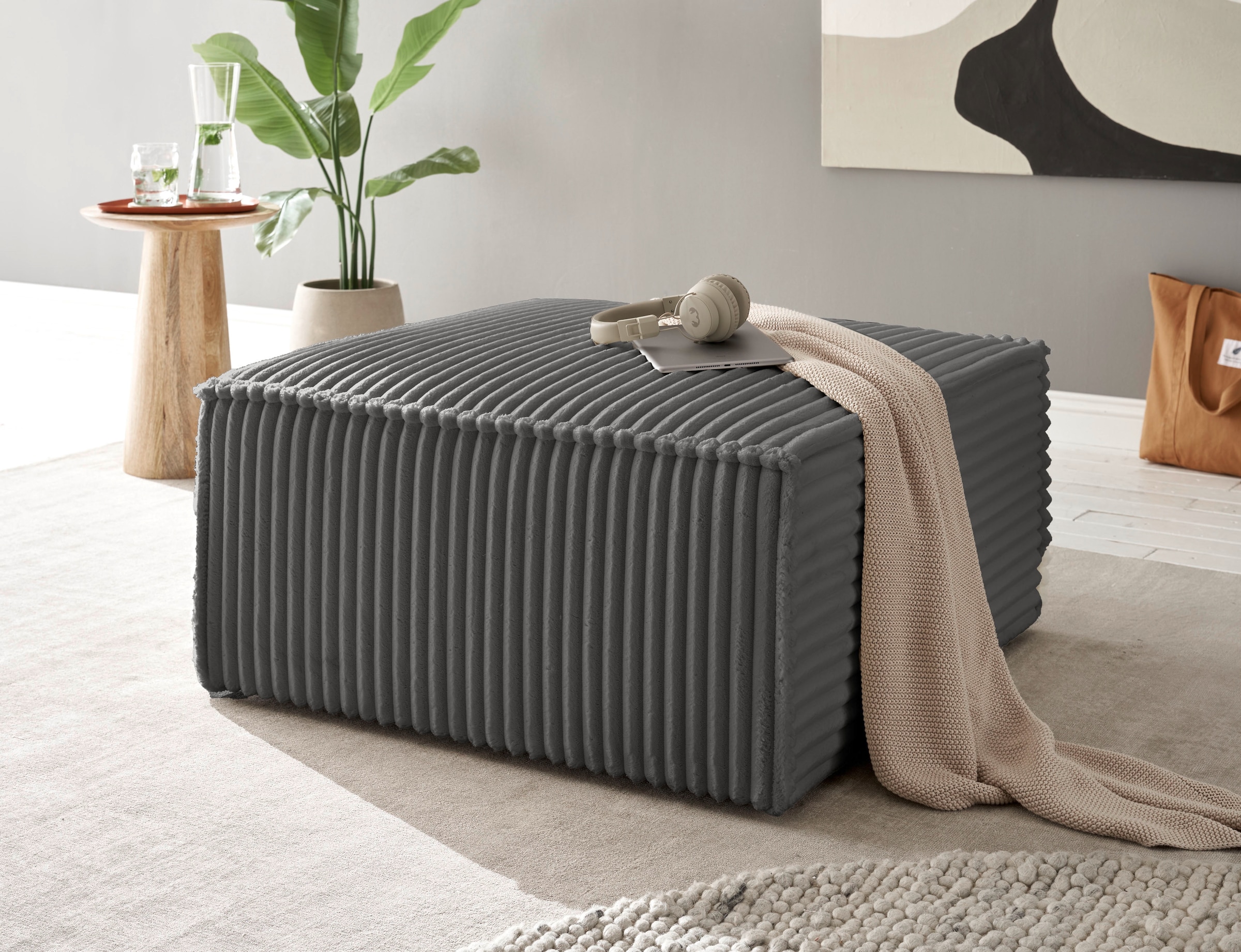 andas Hocker »FINNLEY«, passend zur Polster-Serie FINNLEY