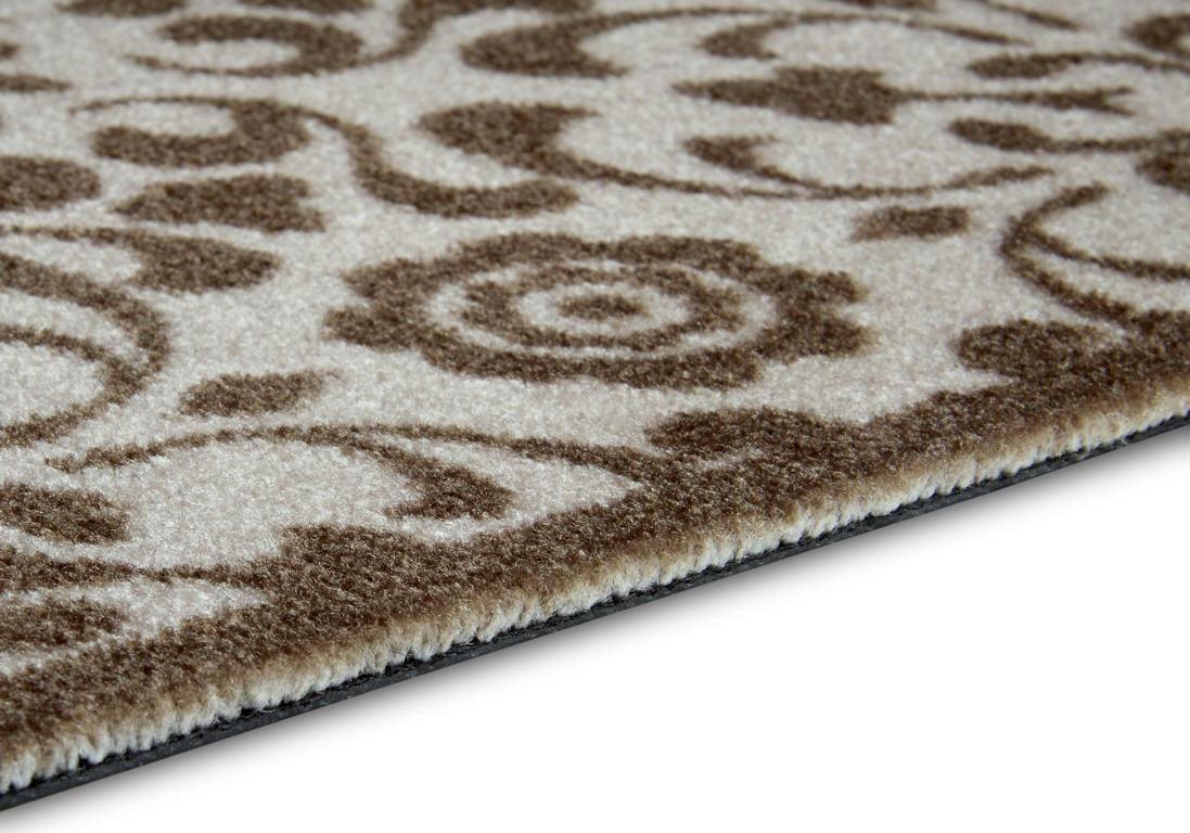 HANSE Home Fussmatte »Ornament, Türmatte«, rechteckig, 7 mm Höhe, Gemustert, Florales Design, Robust, Rutschfest, Eingangsbereich