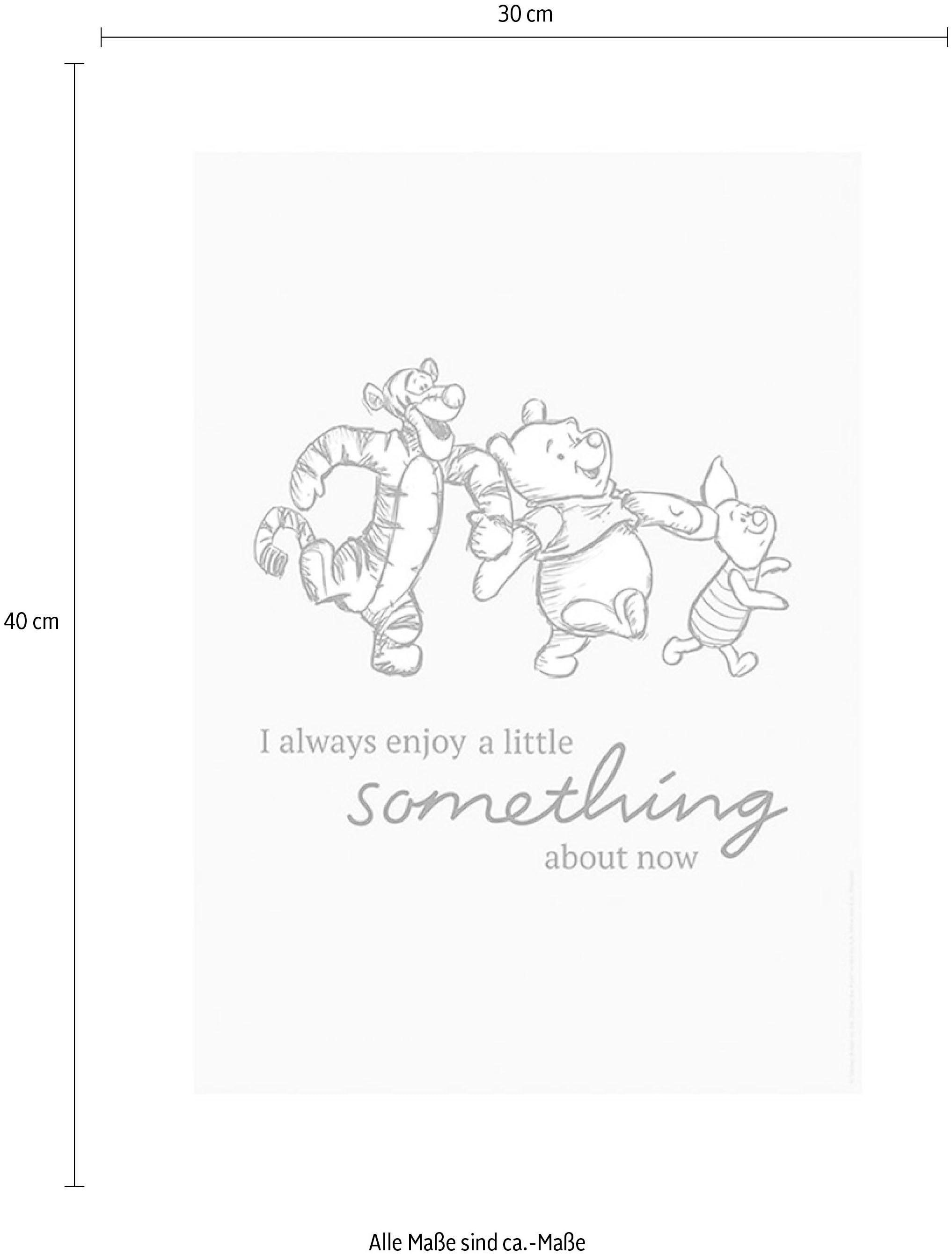 ✵ Komar Poster »Winnie Pooh Little Something«, Disney, (1 St.), Kinderzimmer,  Schlafzimmer, Wohnzimmer günstig kaufen | Jelmoli-Versand