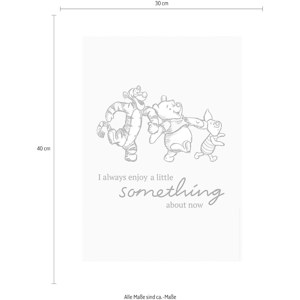 Komar Poster »Winnie Pooh Little Something«, Disney, (1 St.)