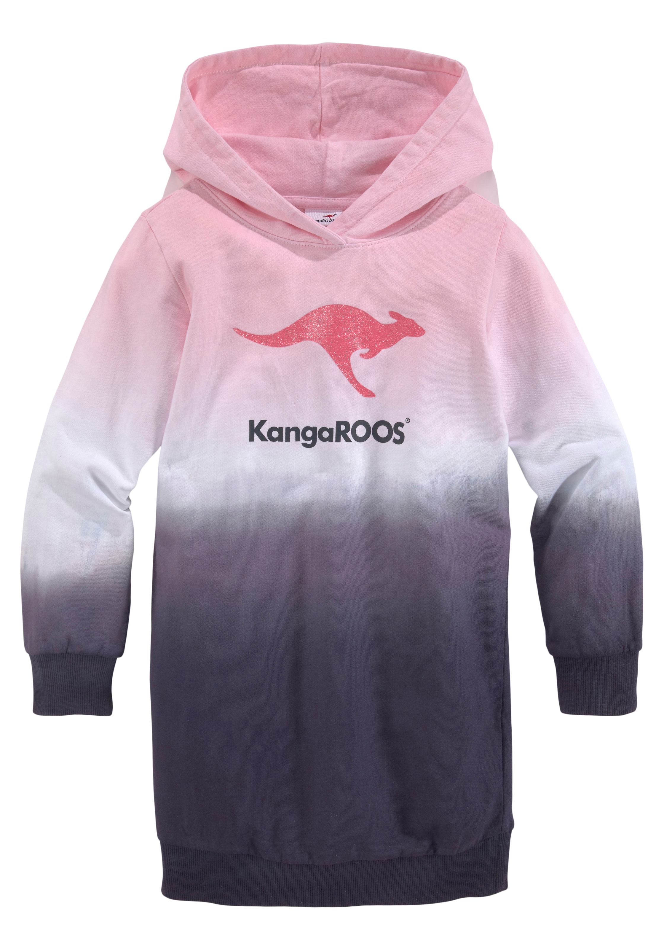 KangaROOS Sweatkleid »für kleine Mädchen«, im modischen Farbverlauf