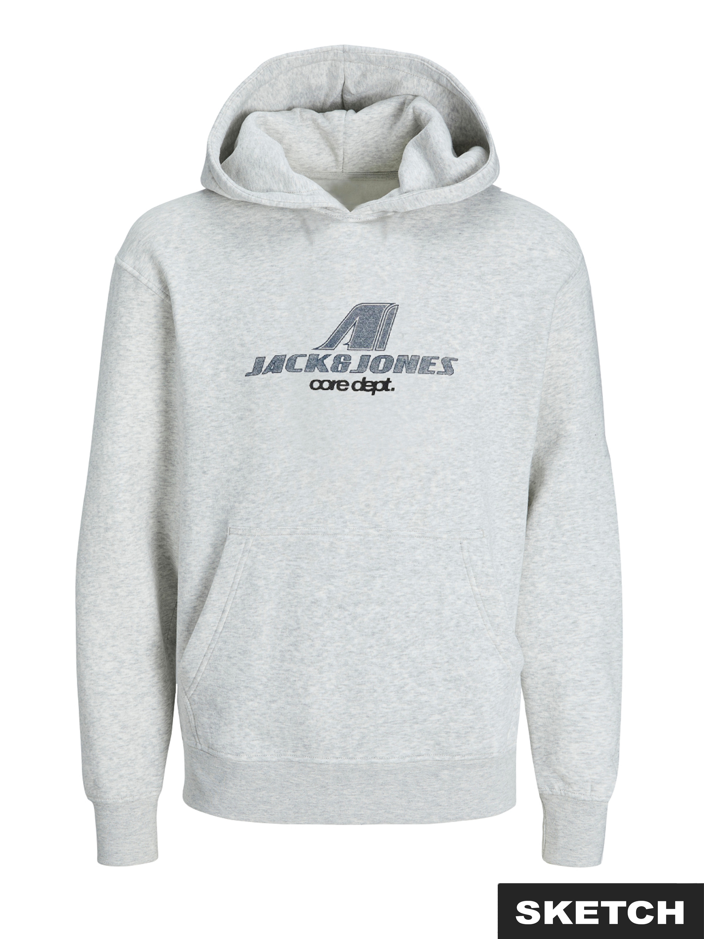 Jack & Jones Junior Kapuzensweatshirt »JCOTIER FRONT PRINT SWEAT HOOD JNR«