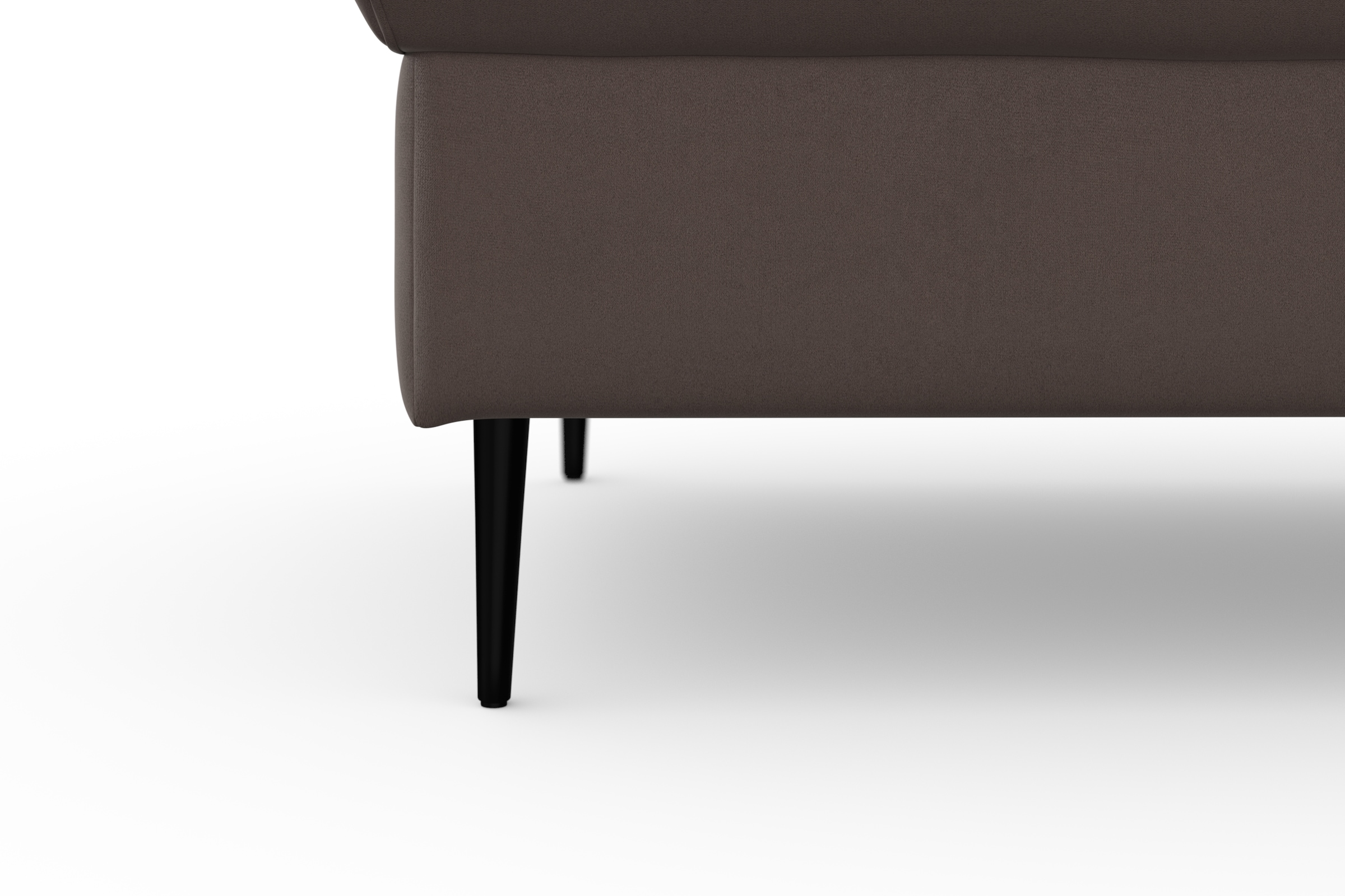 DOMO collection Sitzhocker »Modica«, passend zur Serie, auch in Cord