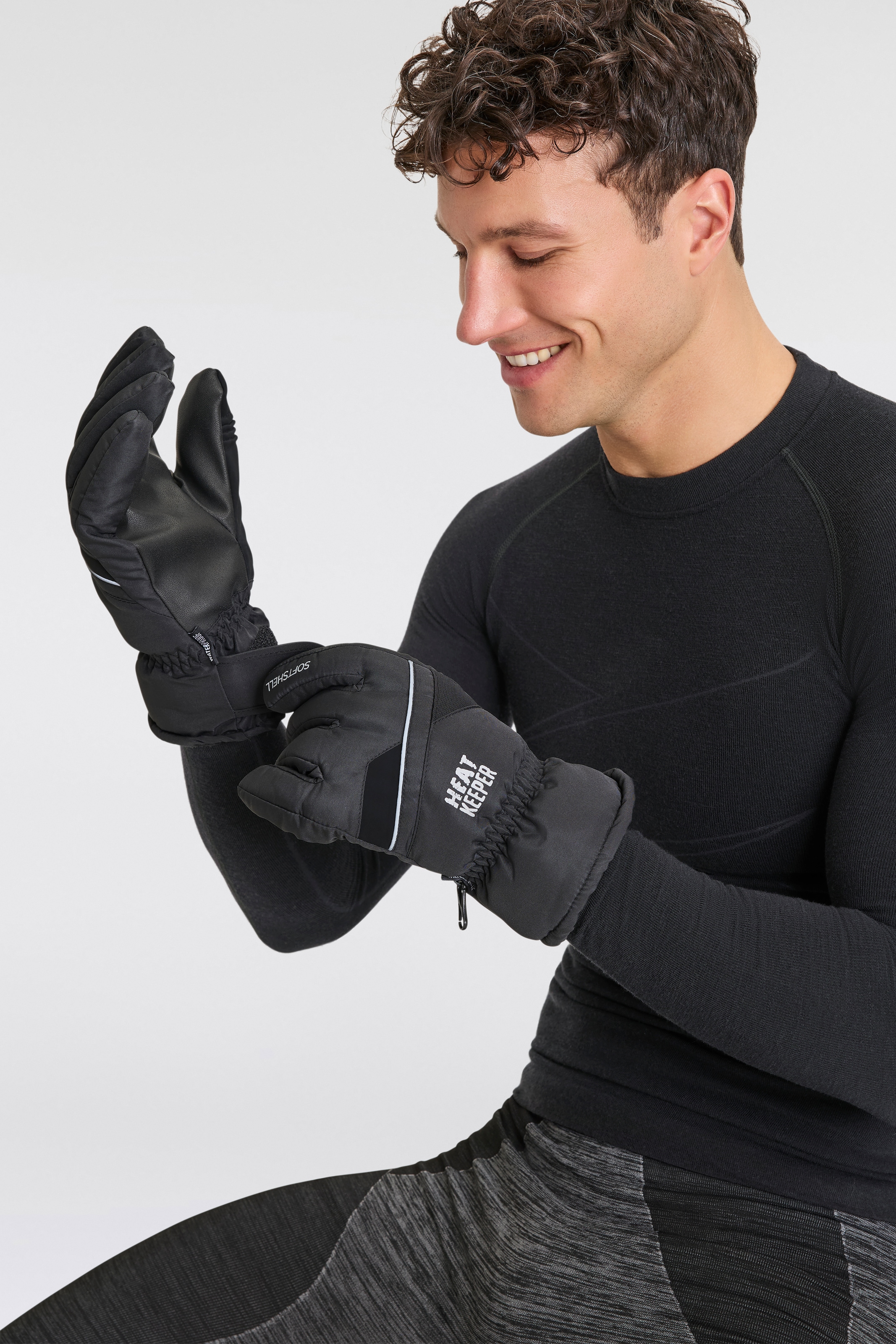 Heatkeeper Skihandschuhe »MEN SKI GLOVES PRO«, Thermo-Handschuhe mit höchstem Komfort