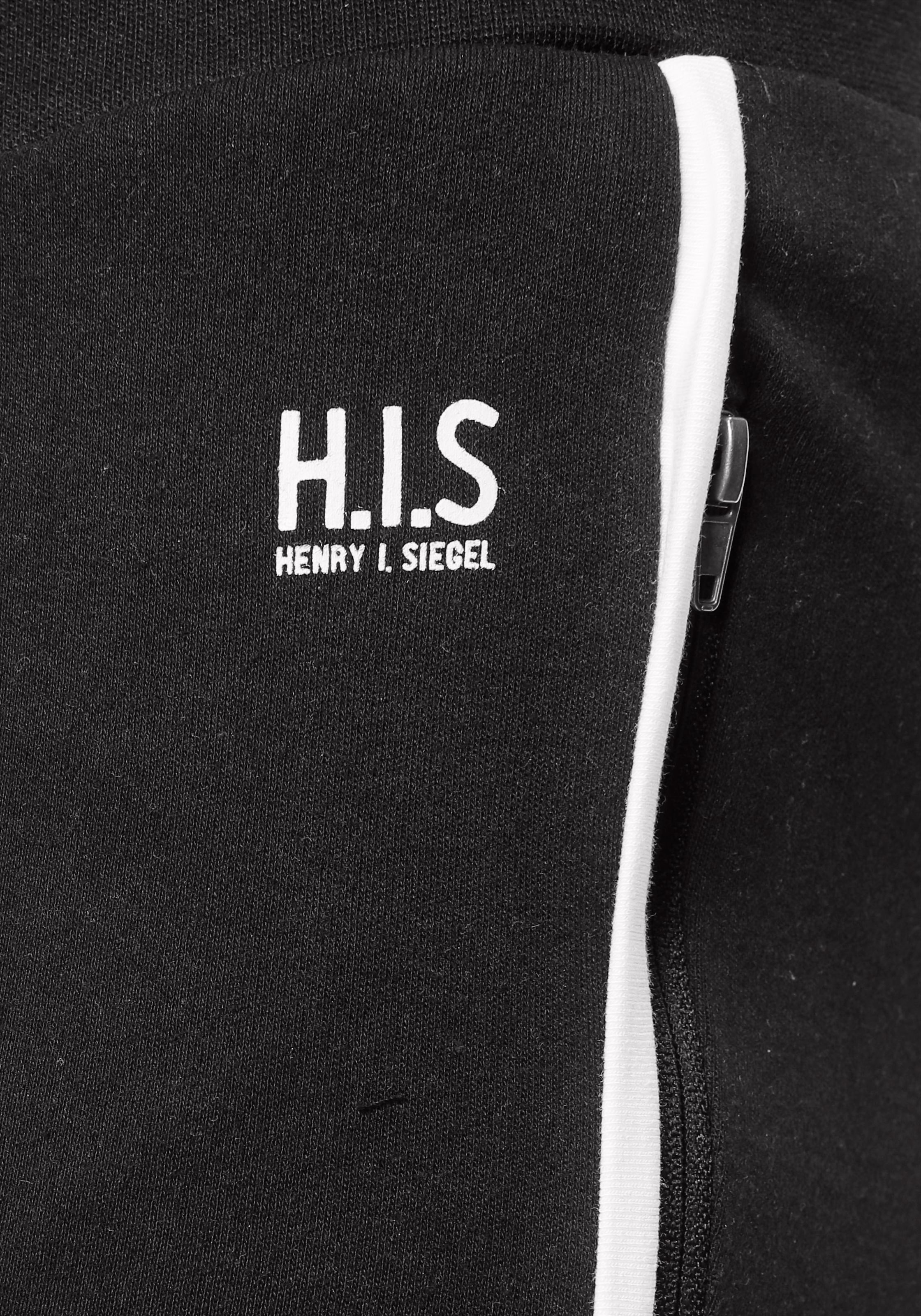 H.I.S Shorts, Reissverschlusstaschen an den Seiten für sichere Aufbewahrung