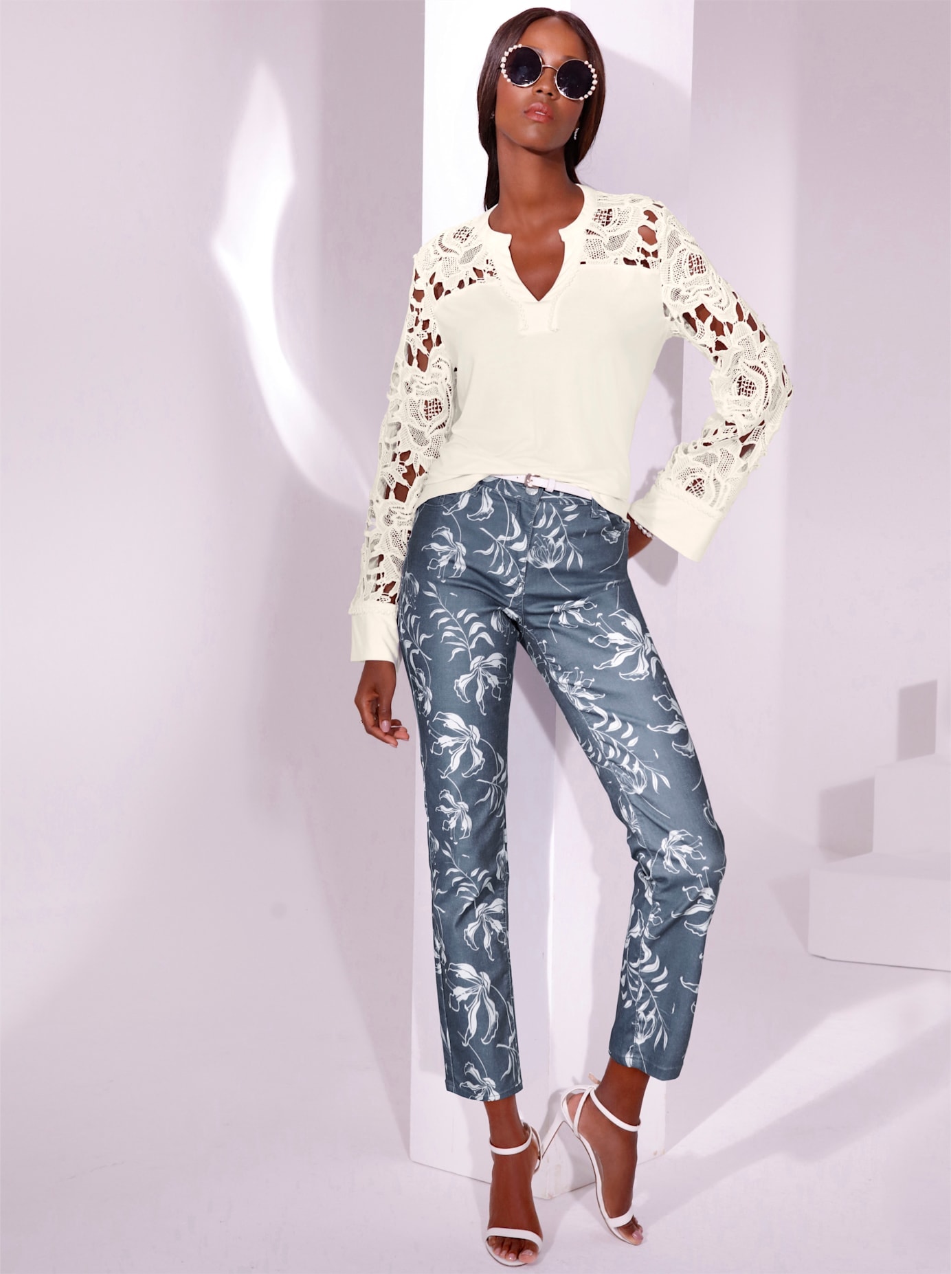 creation L 5-Pocket-Jeans, (1 tlg.)
