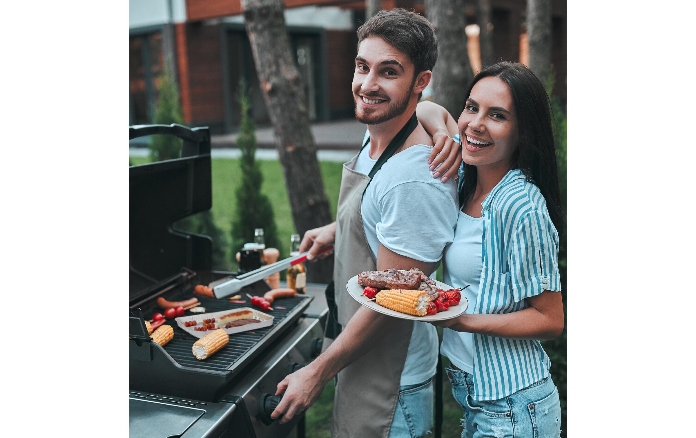 relaxdays Grillschale »40 Stück«, (40 St.)