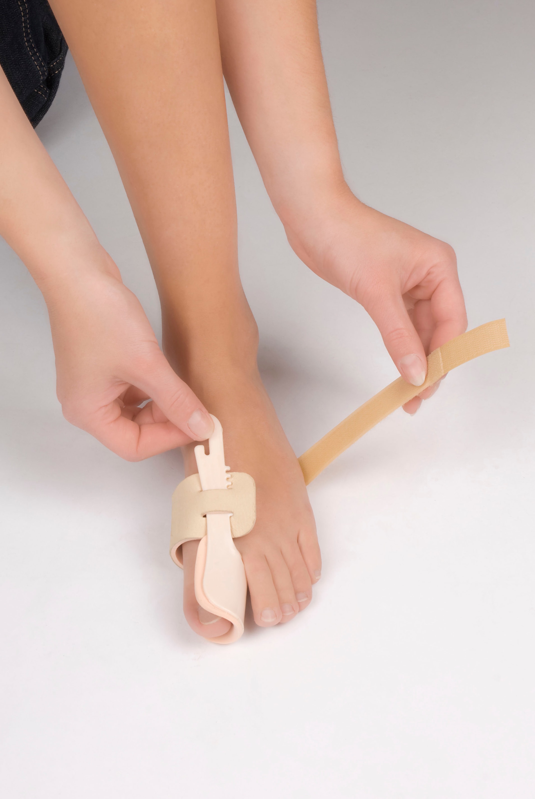 Fussgut Hallux-Bandage »Nachtbandage & Hallux Balsam«, links, Gr.1 (36-40), Gr.2 (41-46)