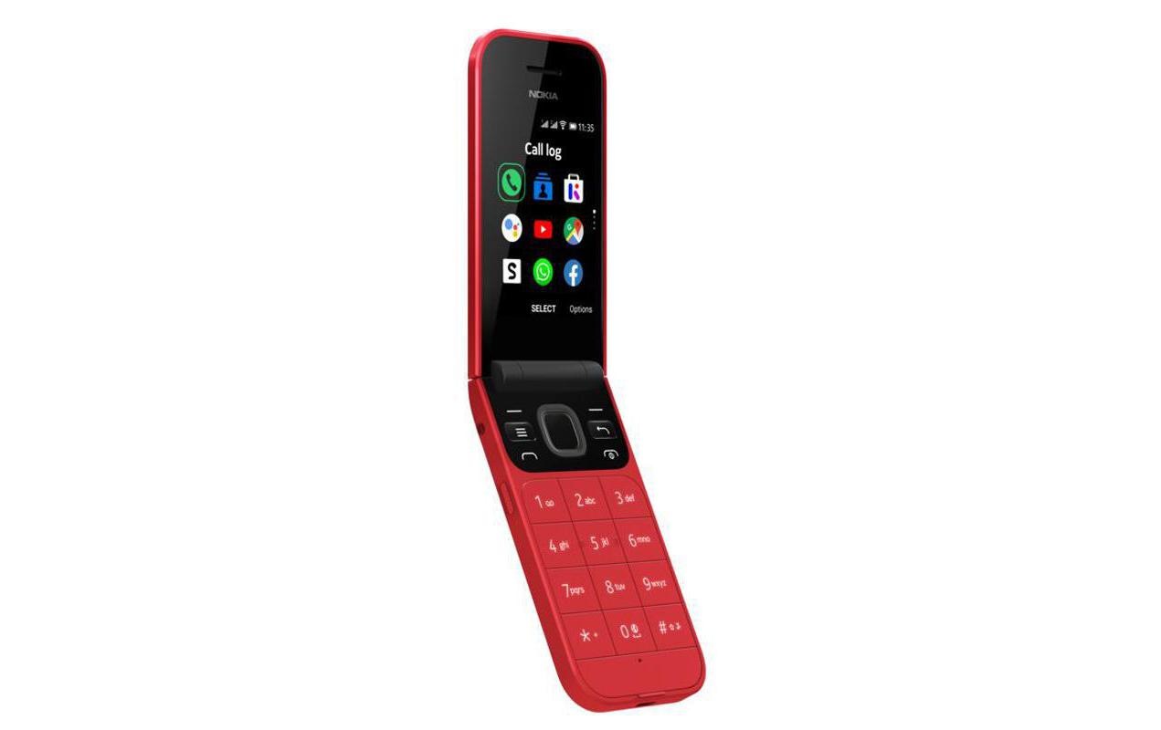 Nokia Klapphandy »2720 Flip«, rot, 7,11 cm/2,8 Zoll