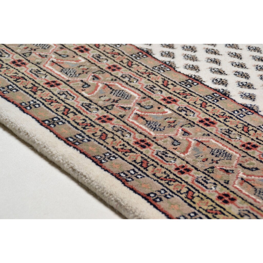 THEKO Orientteppich »Chandi Mir«, rechteckig, reine Wolle, handgeknüpft, mit Fransen