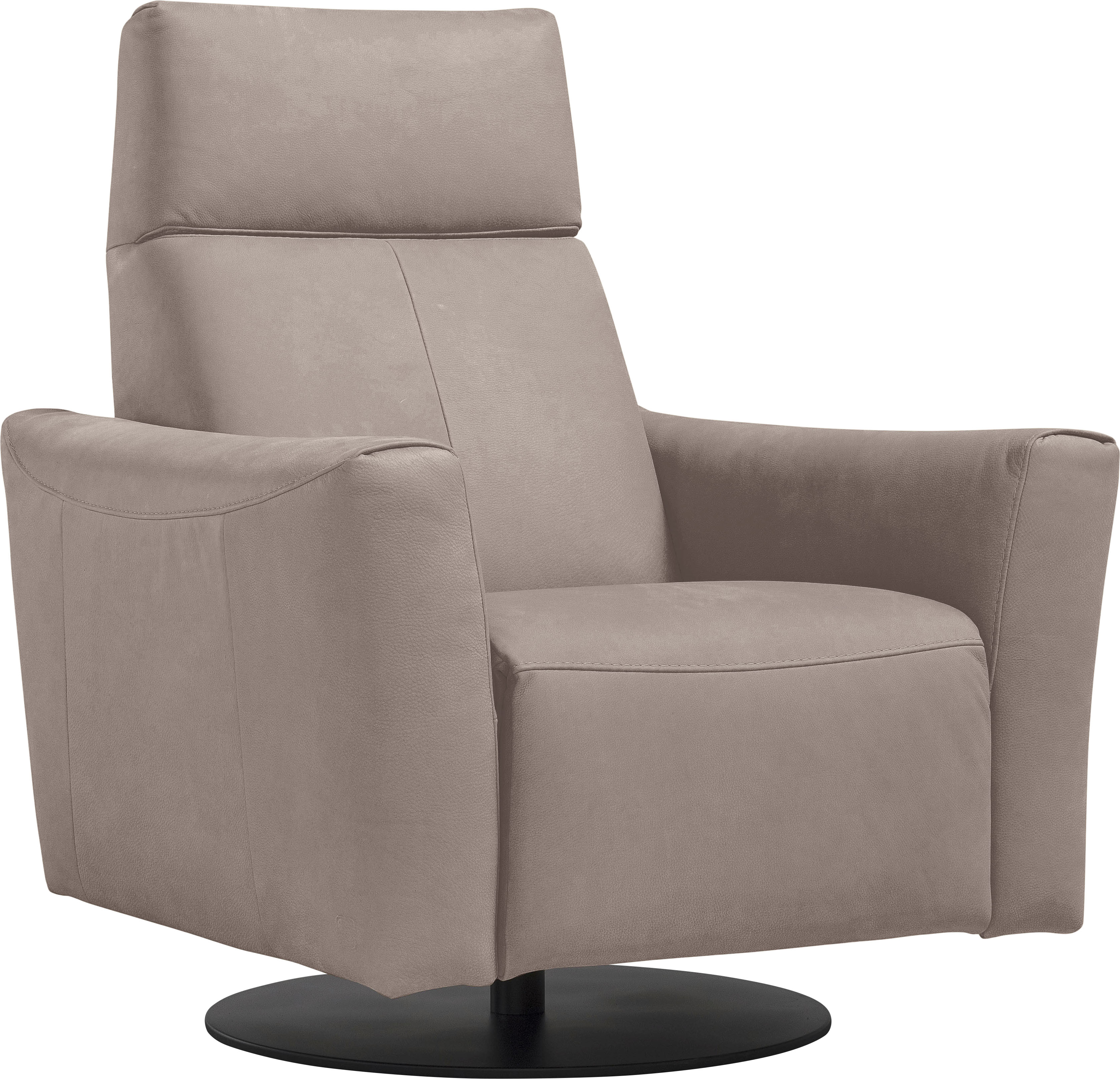 Egoitaliano Sessel "Blues Designsessel, Loungesessel," drehbar, inkl. manuelle Relaxfunktion durch Push-Back-Mechanismus