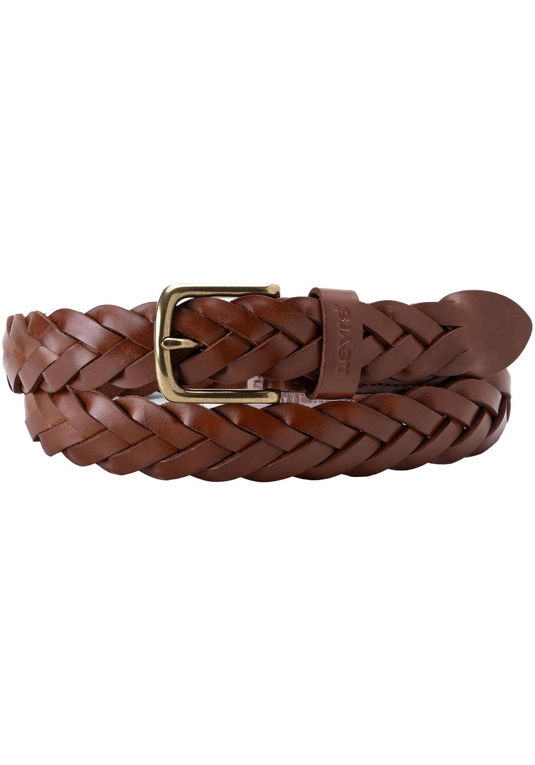 Levi's® Ledergürtel »LEATHER BRAID« Unisex