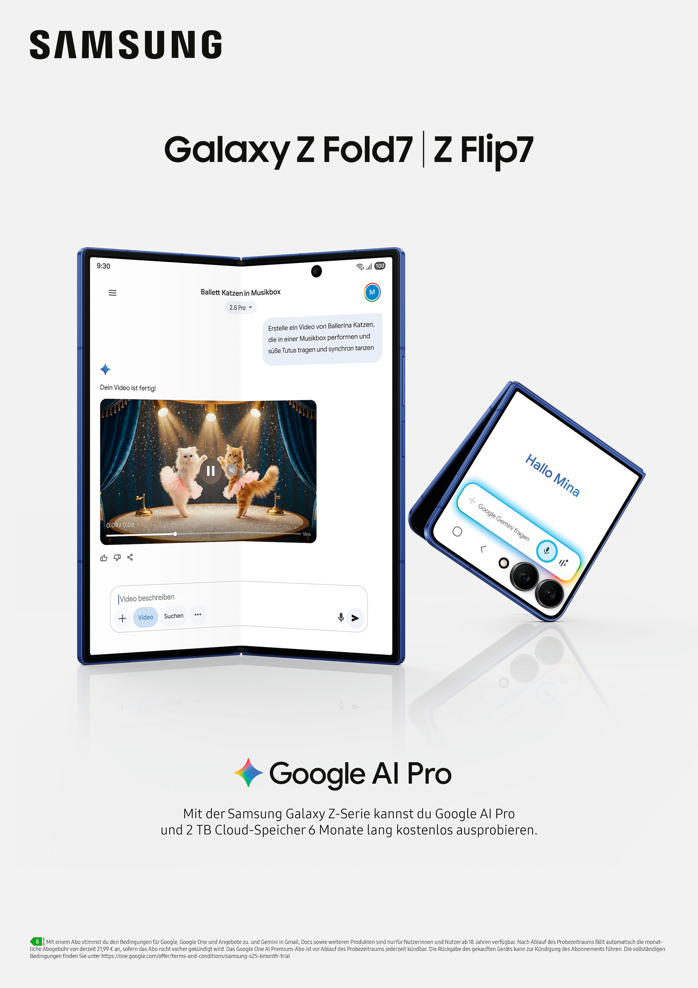 Samsung Smartphone »Galaxy Z Fold7«, Silver Shadow