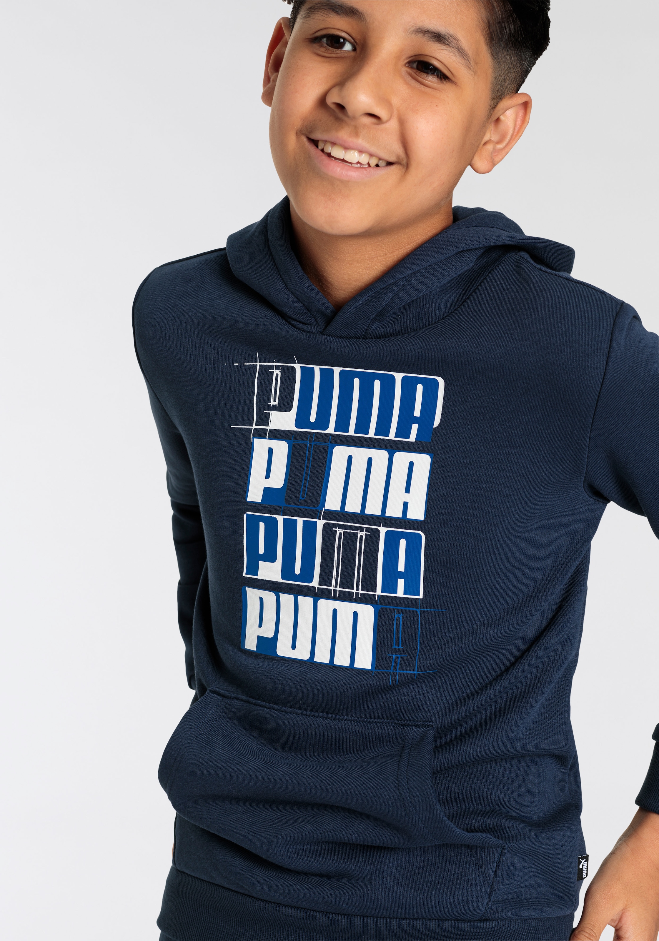 PUMA Kapuzensweatshirt »ESS+ LOGO LAB HOODIE TR B«