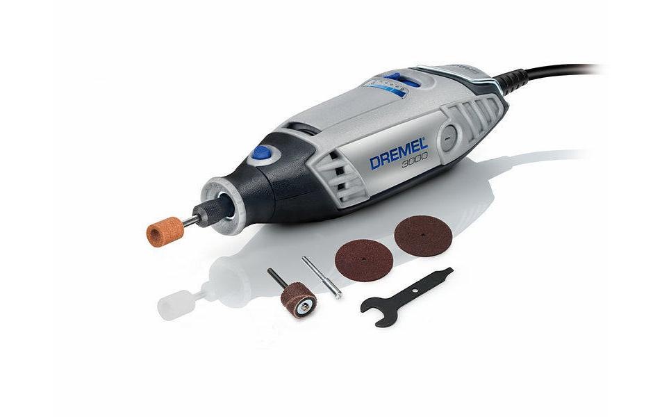 DREMEL Elektro-Multifunktionswerkzeug »3000-5«, (Set), Funktionen: Bohren; Fräsen; Gravieren; Polieren; Schleifen; Trennen