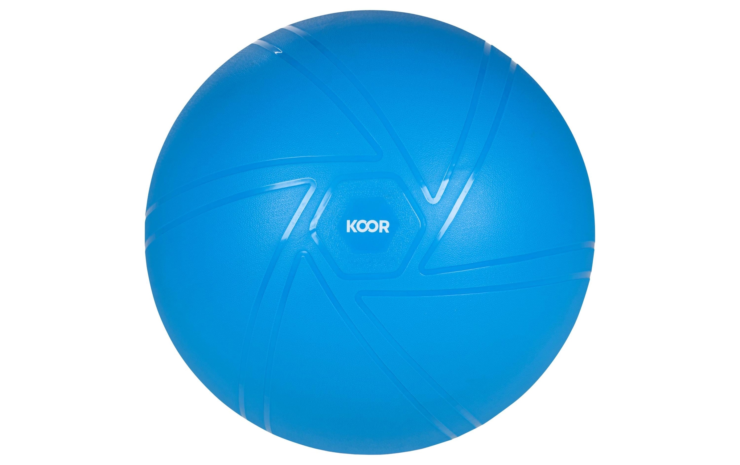 KOOR Gymnastikball »Gymnastikball 55 cm, Blau«