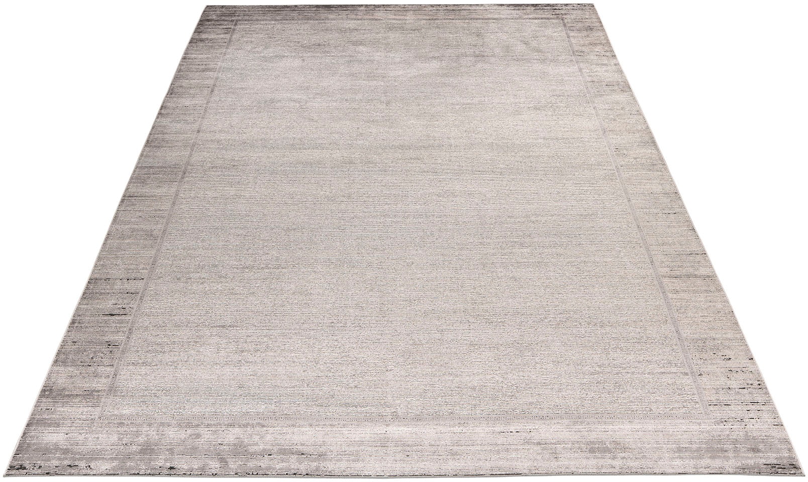 Obsession Teppich »My Eden of Obsession 203« rechteckig 10 mm Höhe meliert, mit Bordüre, besonders hohe Knotendichte, aus 85% Viskose