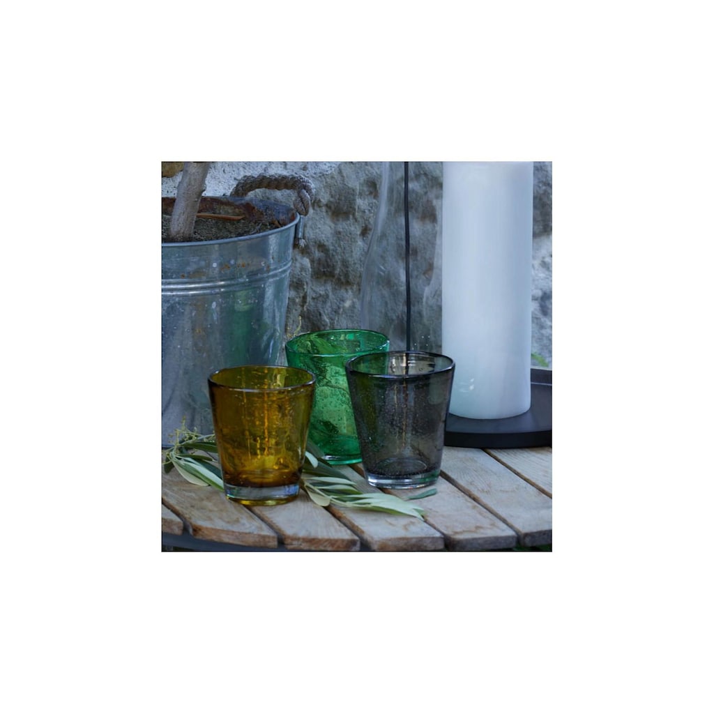 LEONARDO Glas »Burano, Verde 330ml«, (6 tlg.)