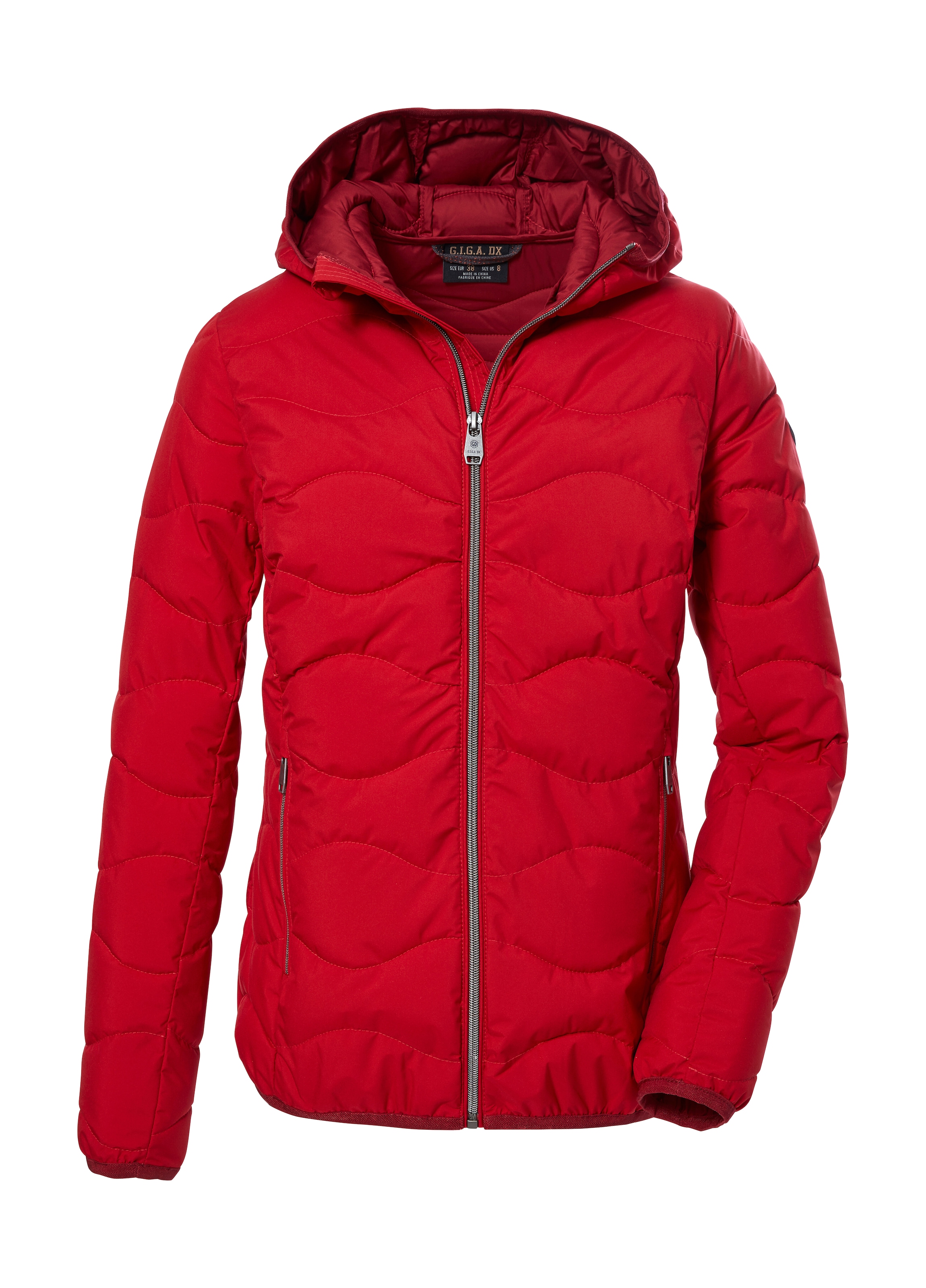 G.I.G.A. DX by killtec Steppjacke »GW 21 WMN QLTD JCKT« Elegante, wasserabweisende Damenjacke aus recycelten Materialien