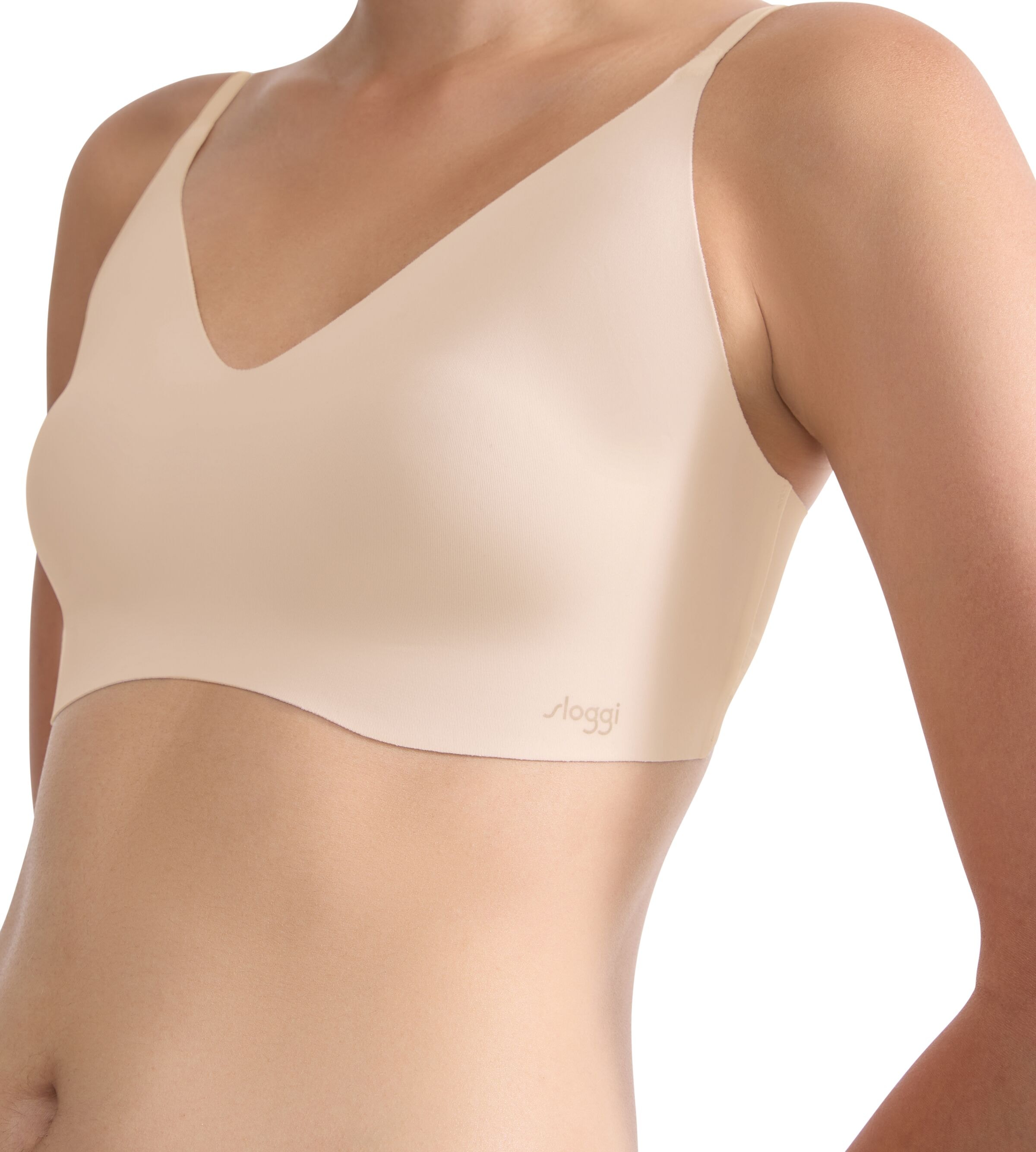 sloggi Bustier »ZERO Microfibre 2.0 Bralette«, nahtlos und unsichtbar