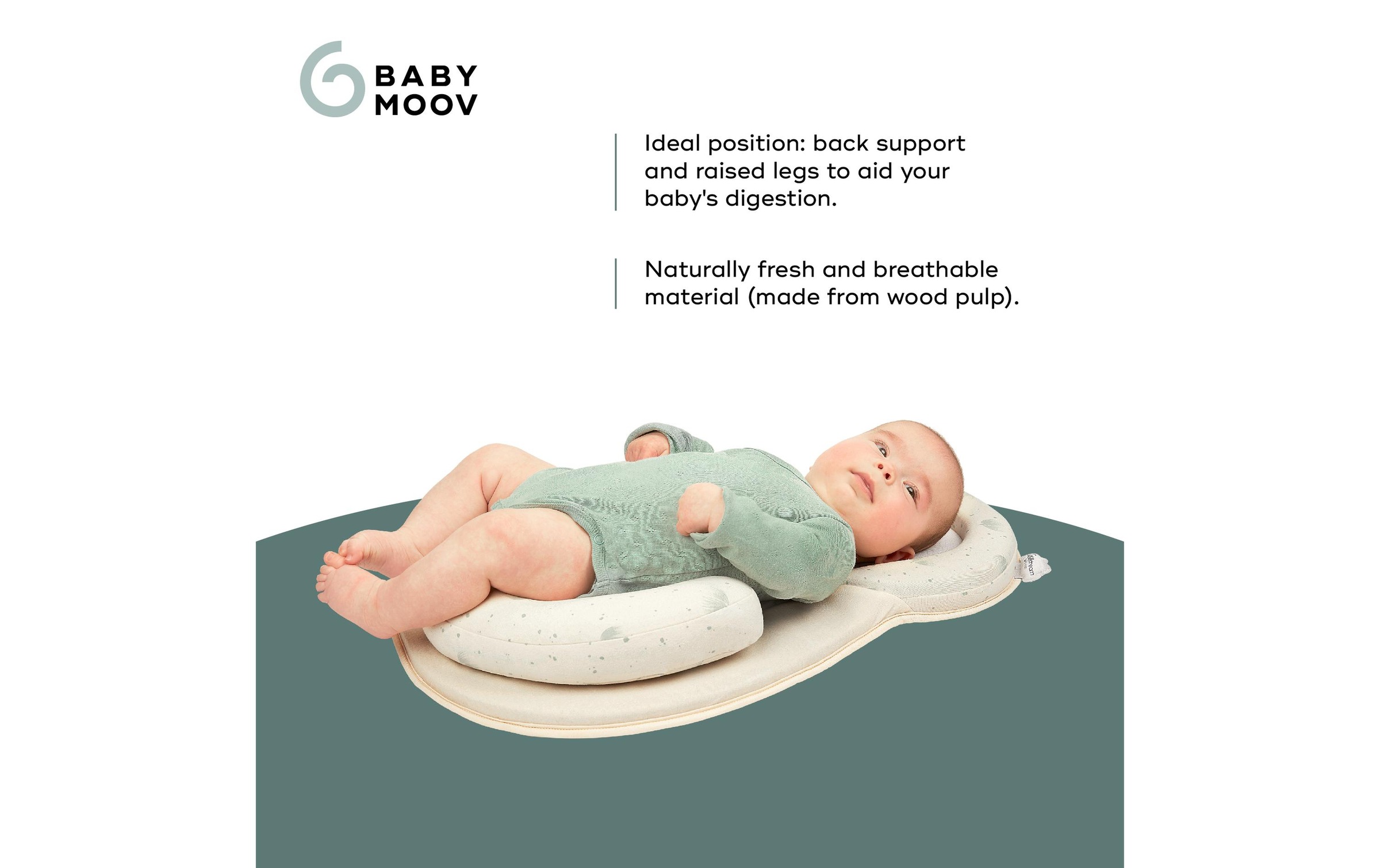 BABYMOOV Nackenkissen »Cosydream Fresh Mineral Beige«